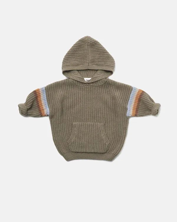 7AM - Hooded Sweater Chunky