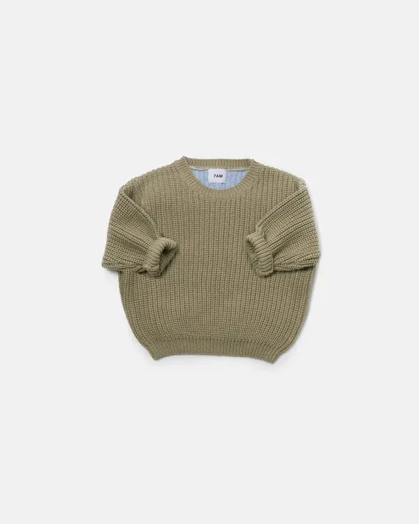 7AM - Long Sleeve Sweater Chunky