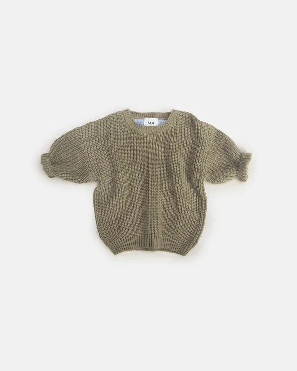 7AM - Long Sleeve Sweater Chunky