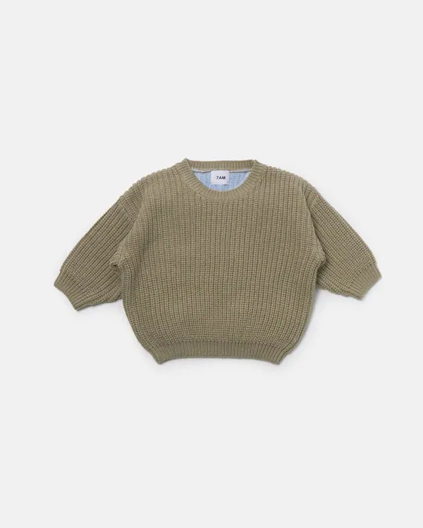 7AM - Long Sleeve Sweater Chunky