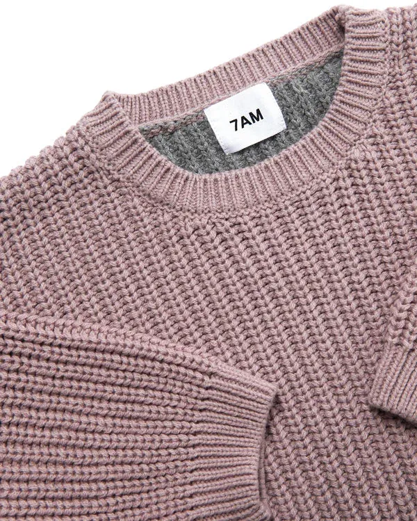 7AM - Long Sleeve Sweater Chunky