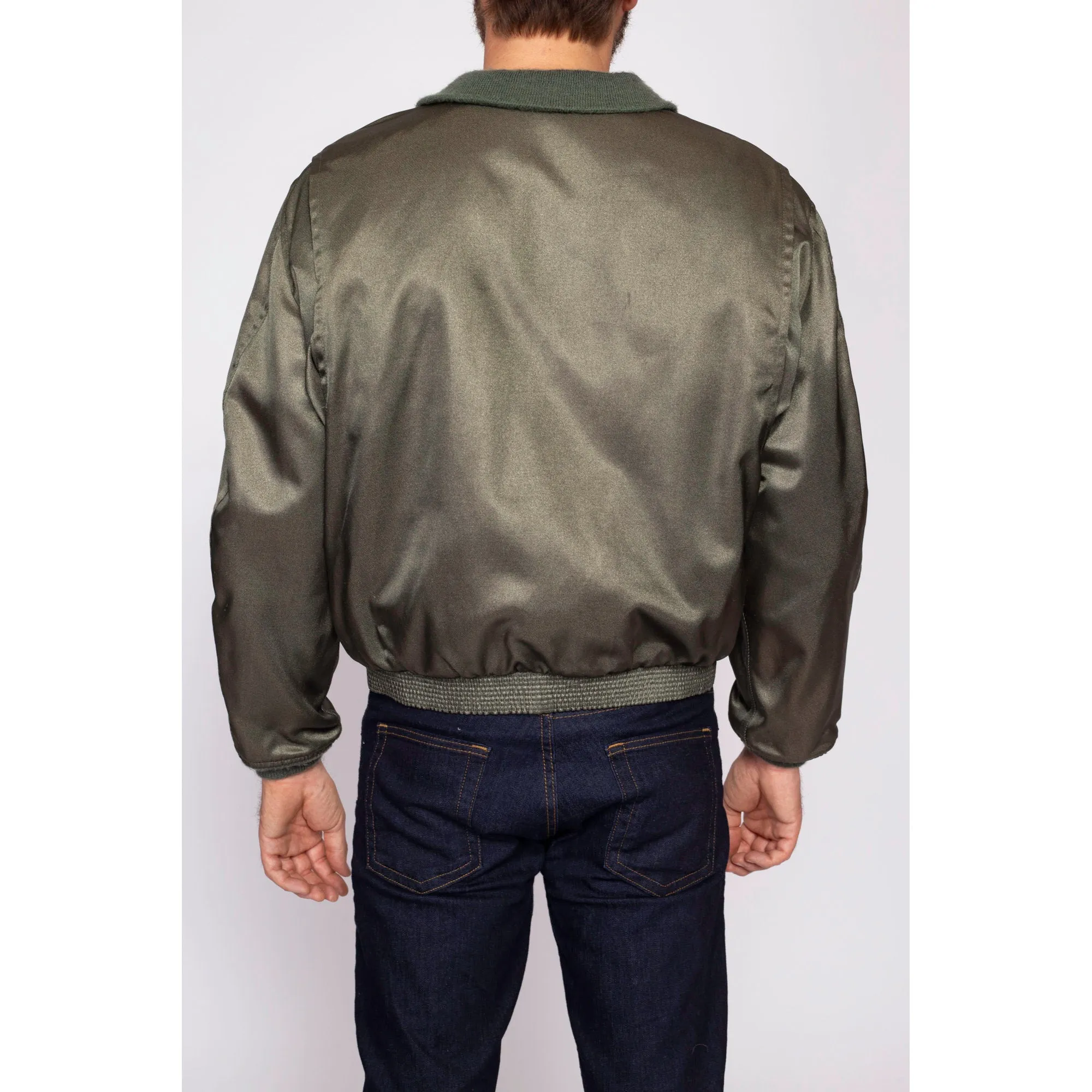 80s USMC 1st Recon Battalion Bomber Jacket - Men's Medium