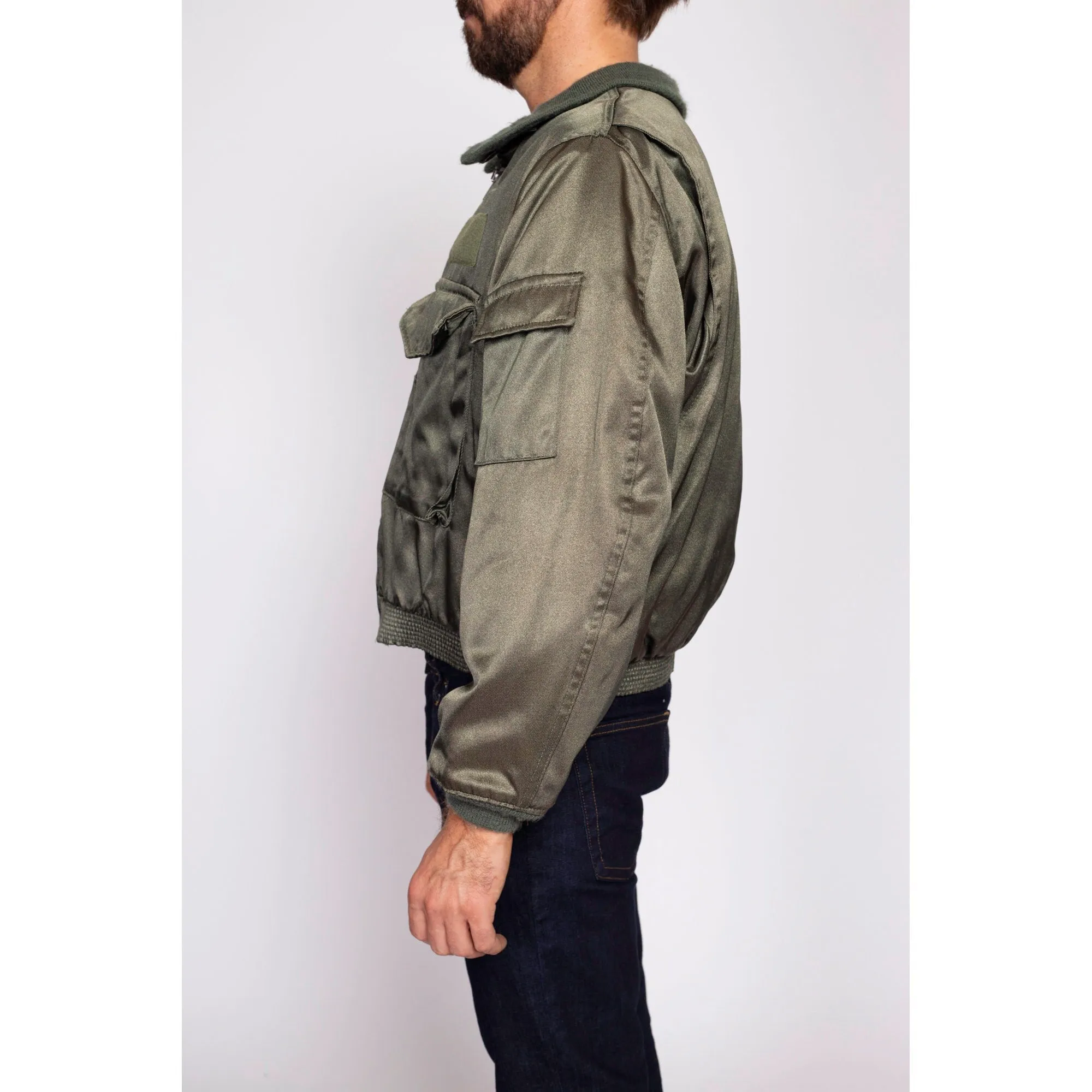80s USMC 1st Recon Battalion Bomber Jacket - Men's Medium