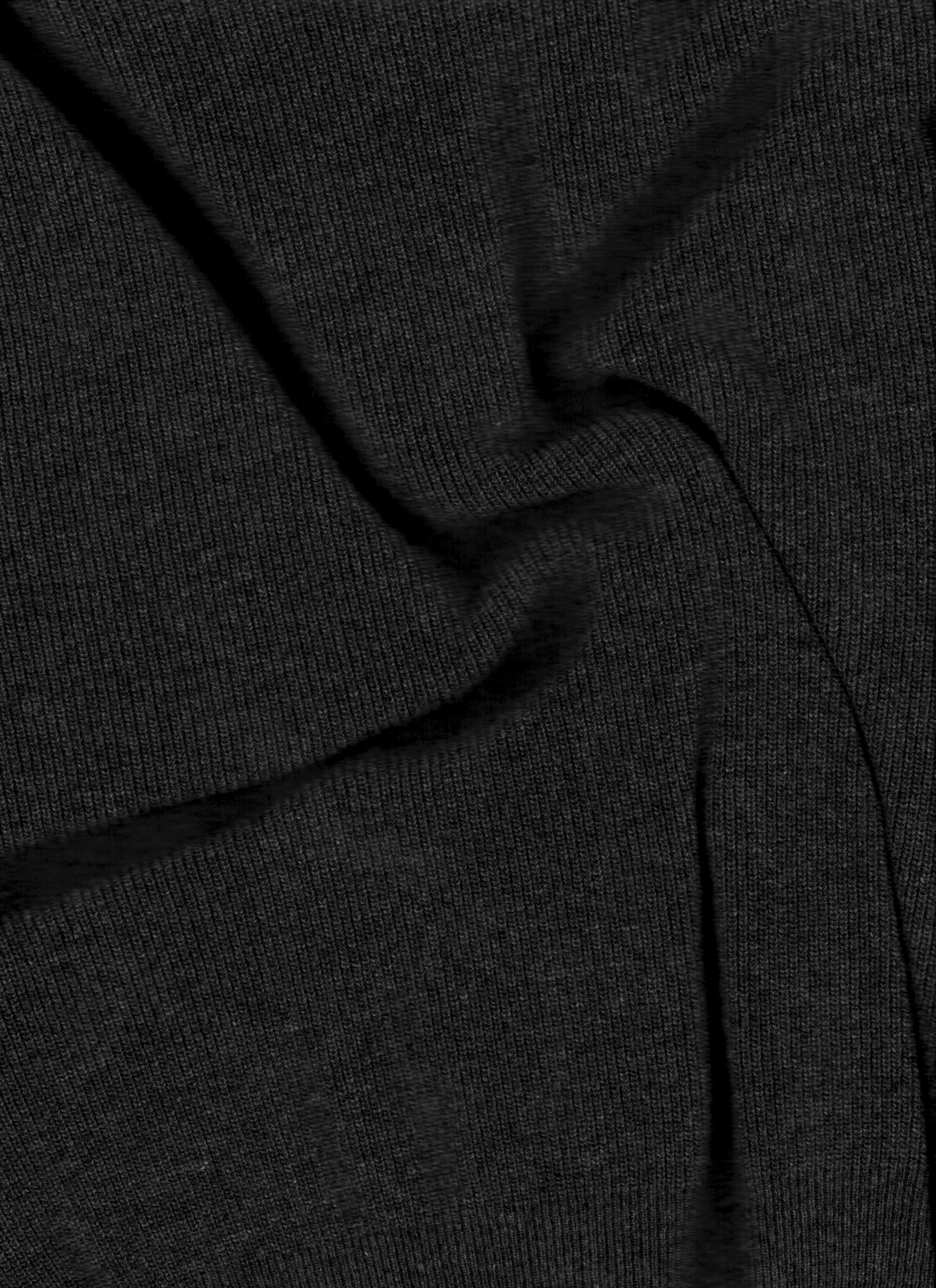 Cashmere mix cropped cardigan  (3D-Knit)