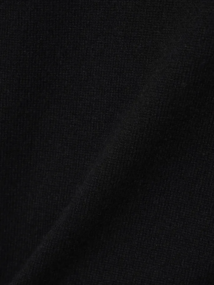 Cashmere mix cropped cardigan  (3D-Knit)