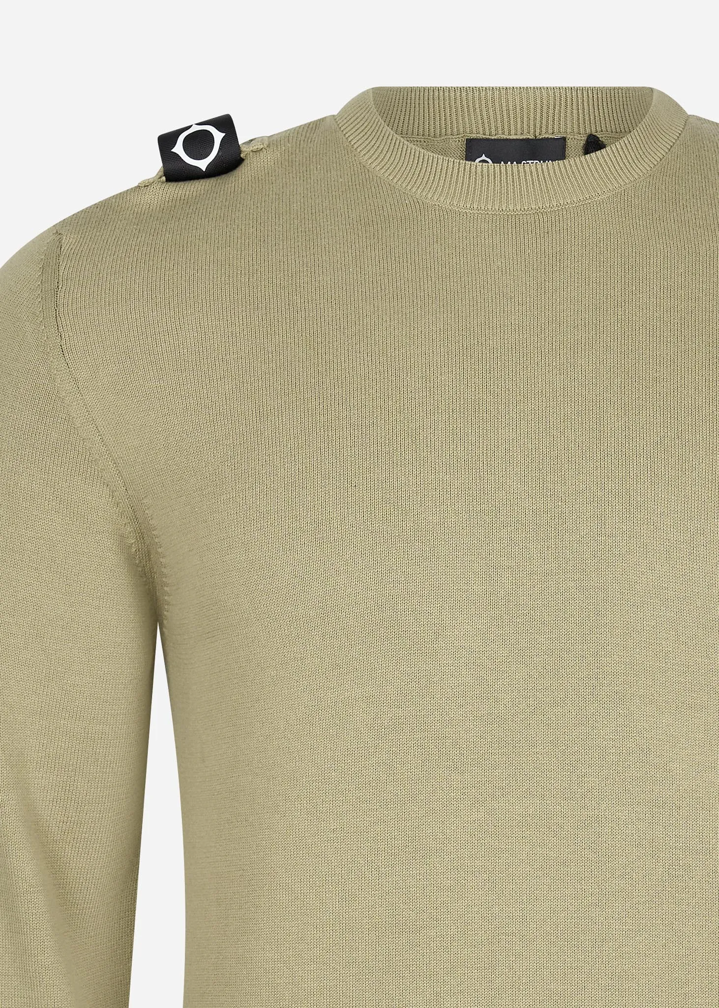 Crew neck knit - tea