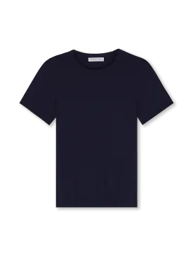 Crewneck T-shirt | navy