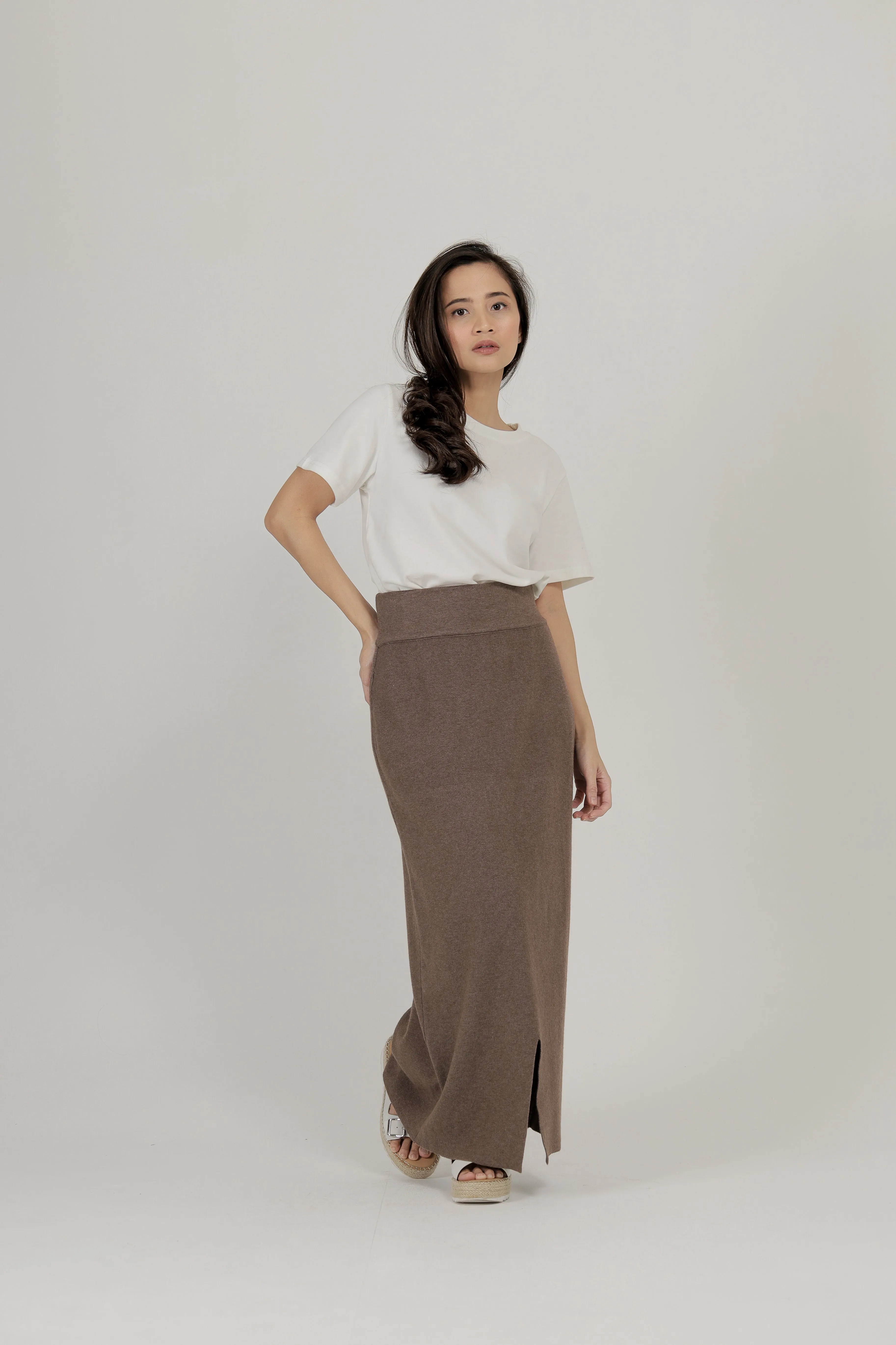 Doris Midaxi Knit Skirt