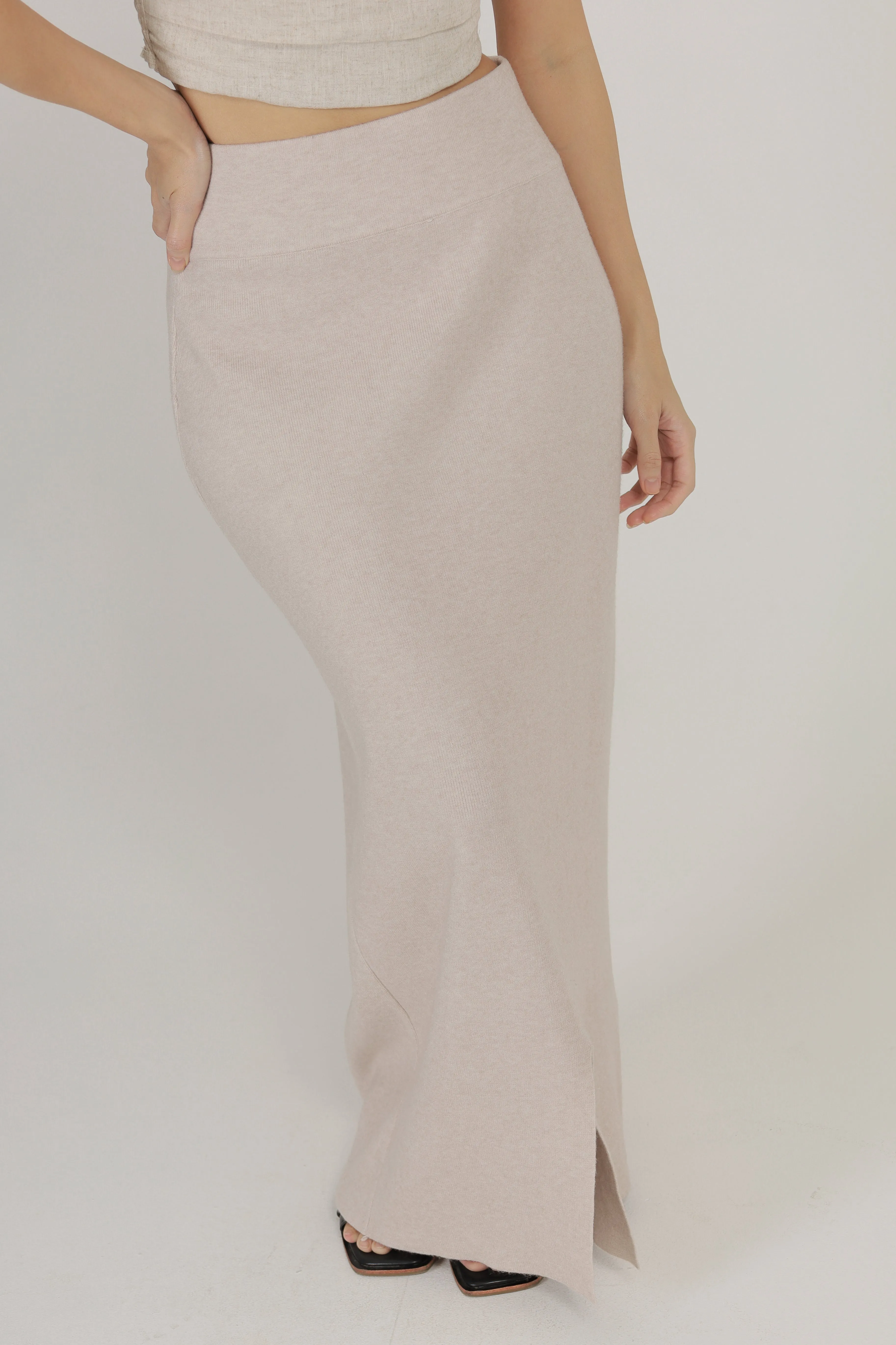 Doris Midaxi Knit Skirt