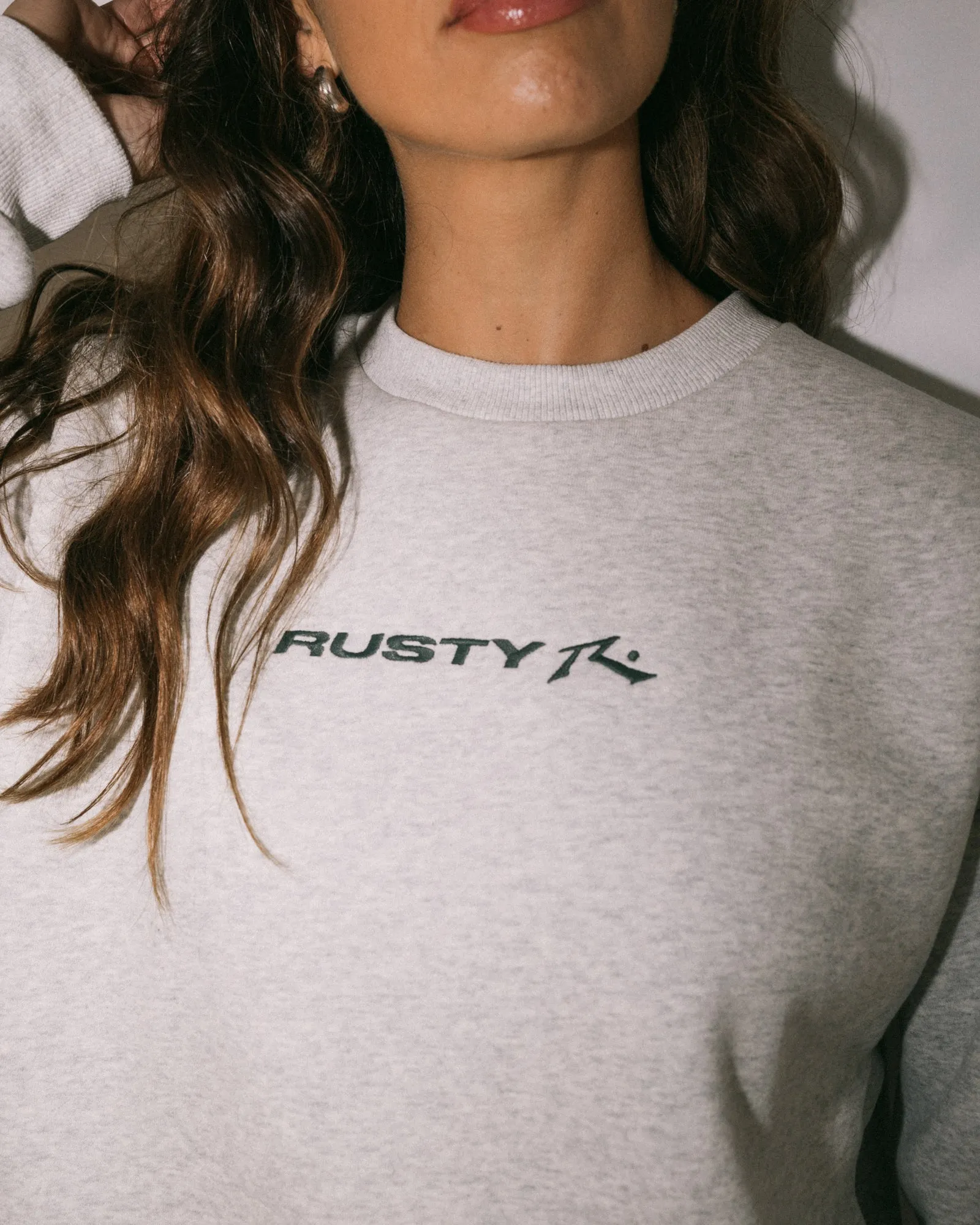 Essentials Oversized Crew Fleece