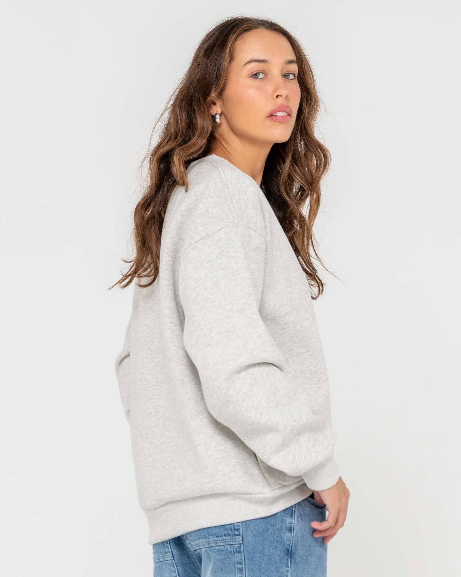 Essentials Oversized Crew Fleece