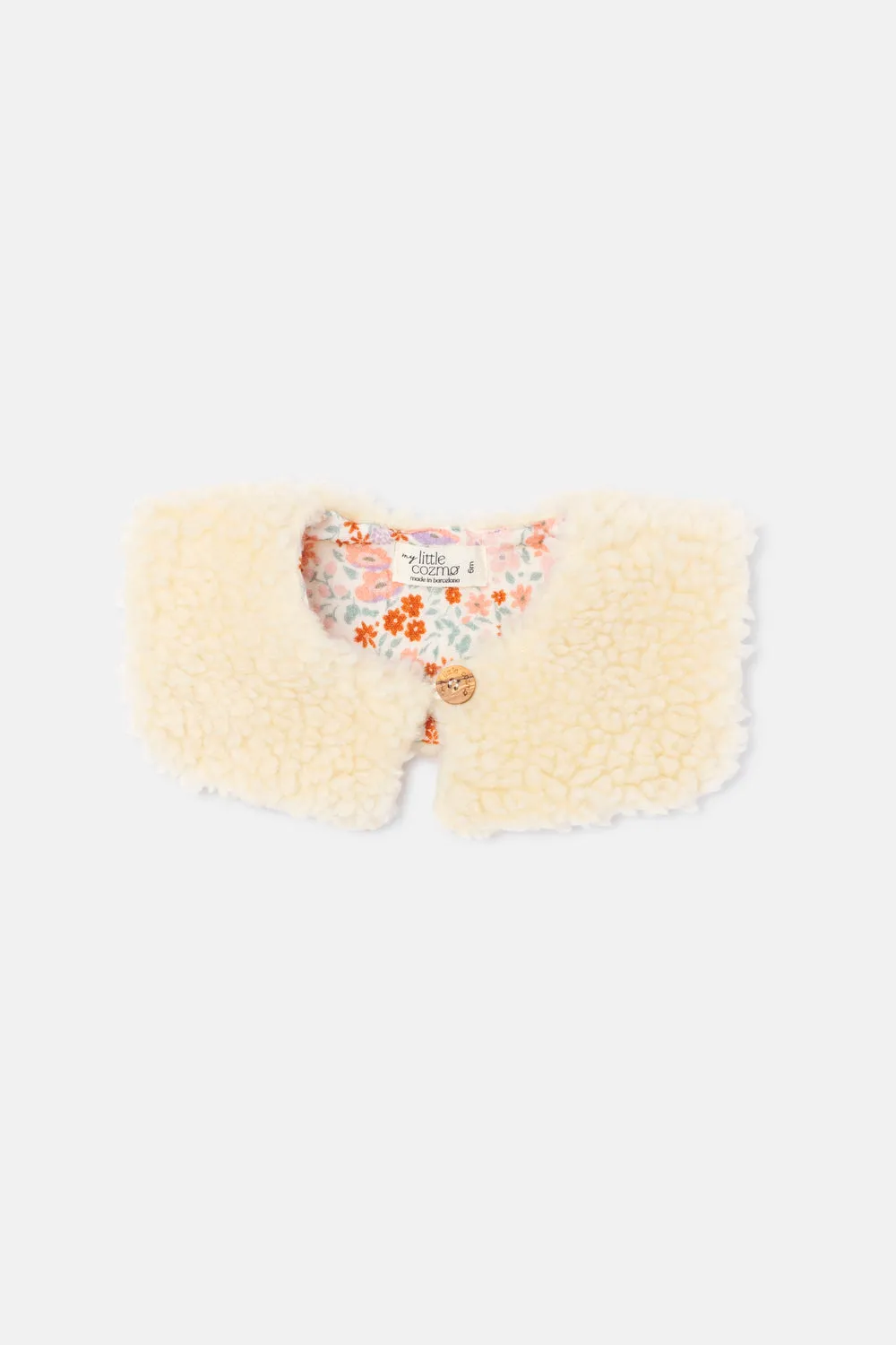 Faux Shearling Baby Collar
