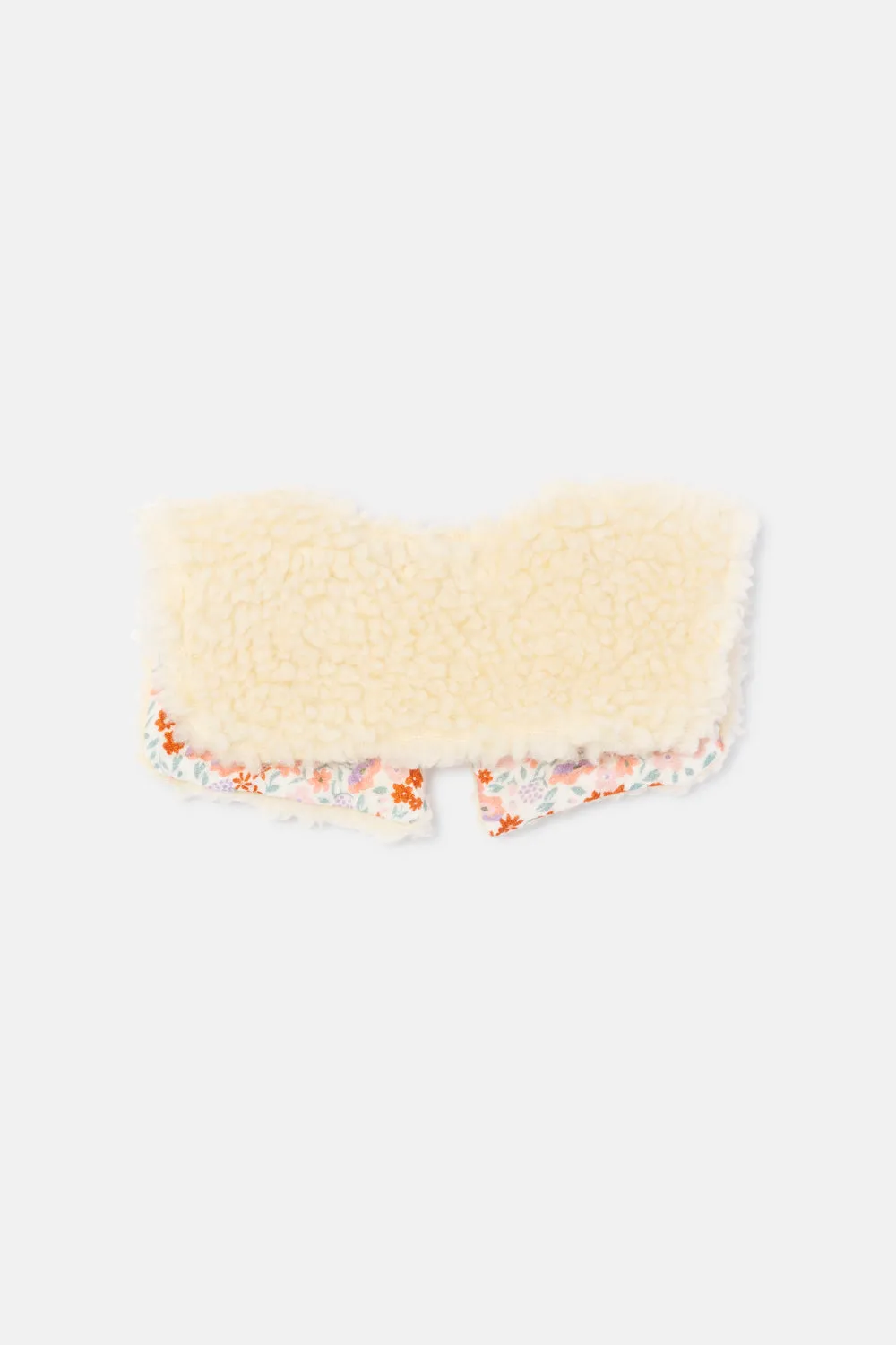 Faux Shearling Baby Collar