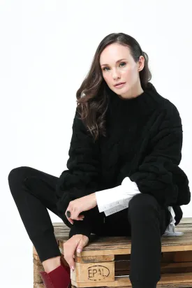 Flores Knit - Black