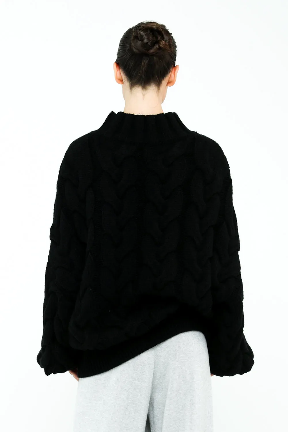 Flores Knit - Black