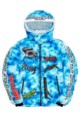 Giovan Puffer Jacket- Blue