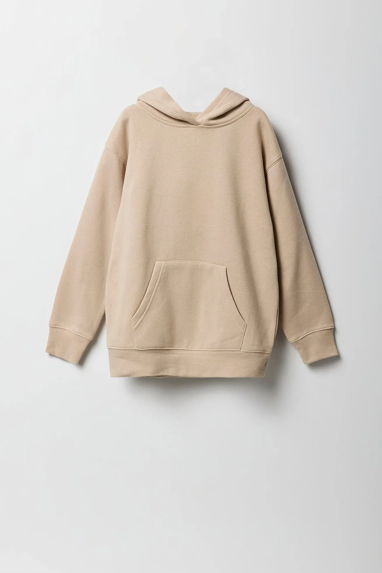 Girls Oversized Fleece Hoodie