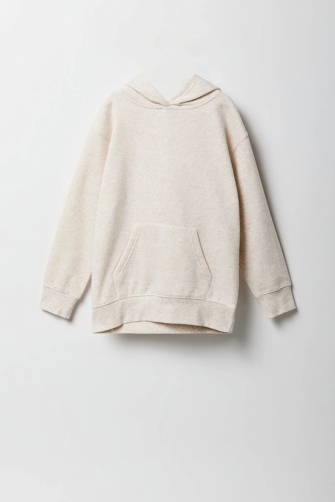 Girls Oversized Fleece Hoodie