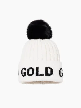 Hodd Beanie  - Cream/Black