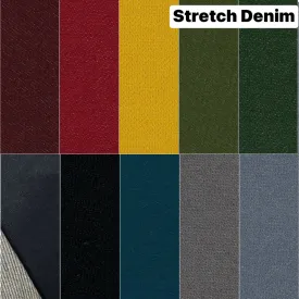 HYBRID 4 WAY STRETCH DENIM 11 SHADES PER METRE