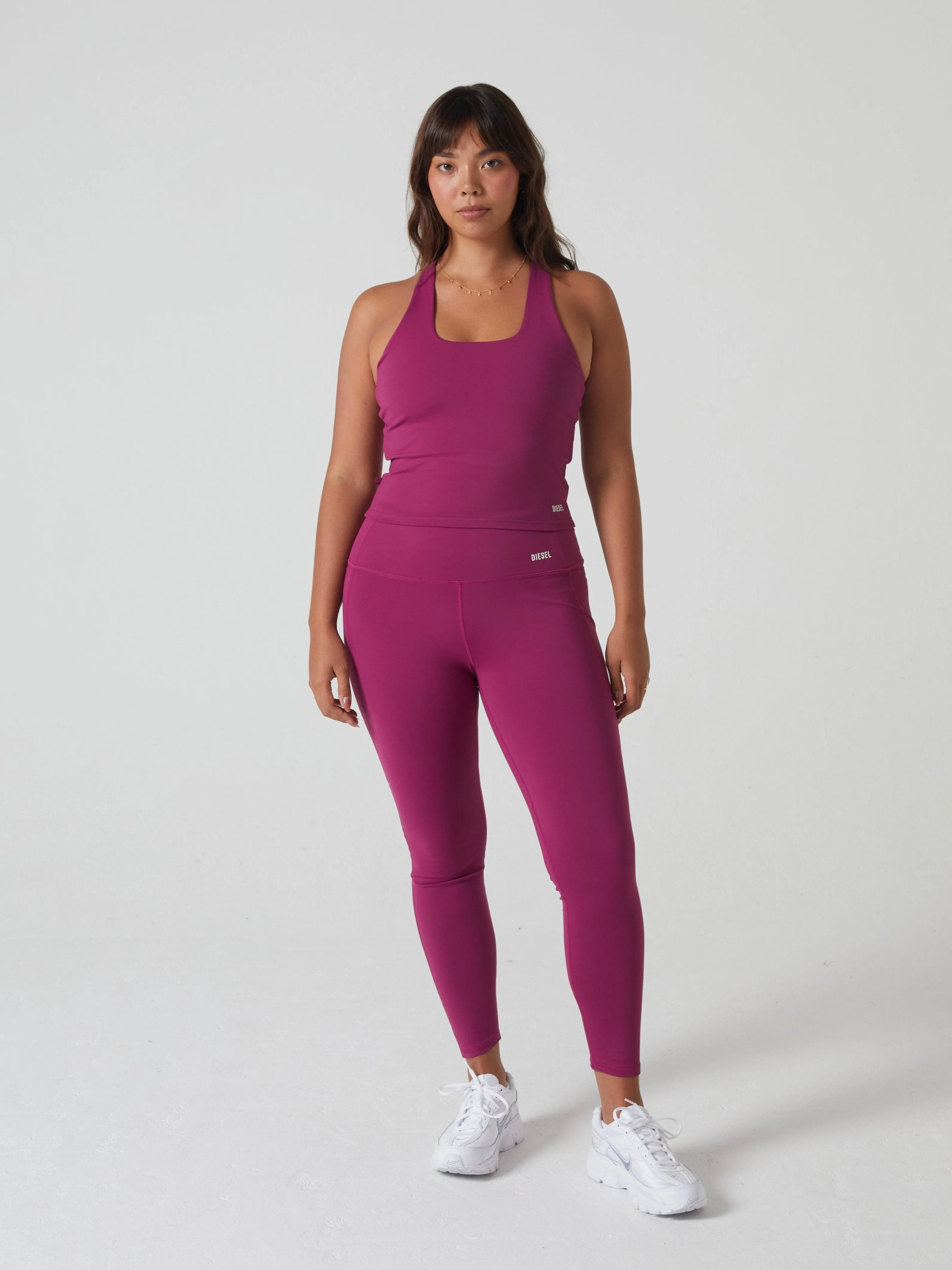 India Vest Top Raspberry Rose