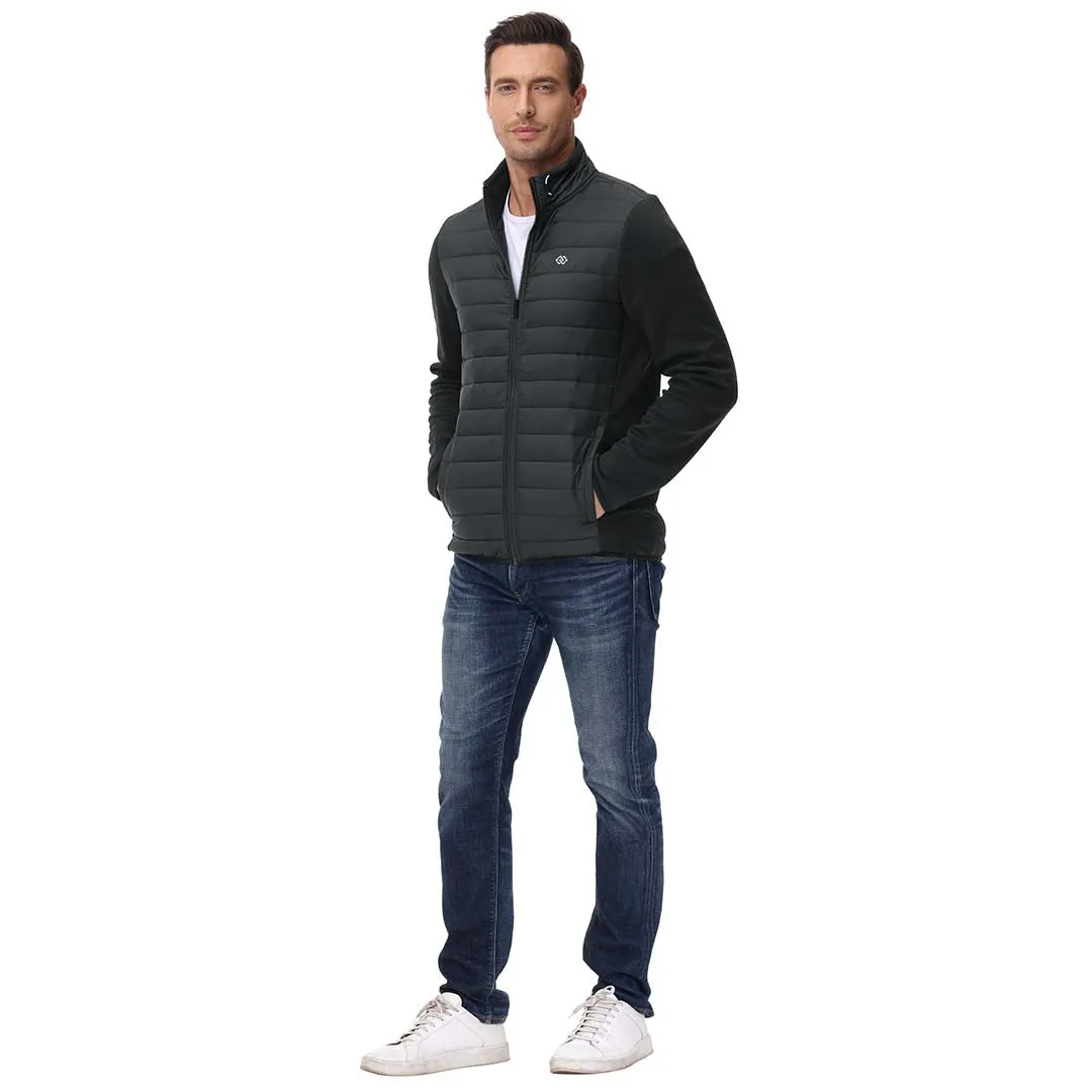 Lightweight Puffer Jacket Windproof Warm Outwear for Travel Outdoor Hiking