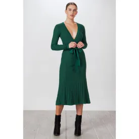 Lorraine Midi Ribbed Dress