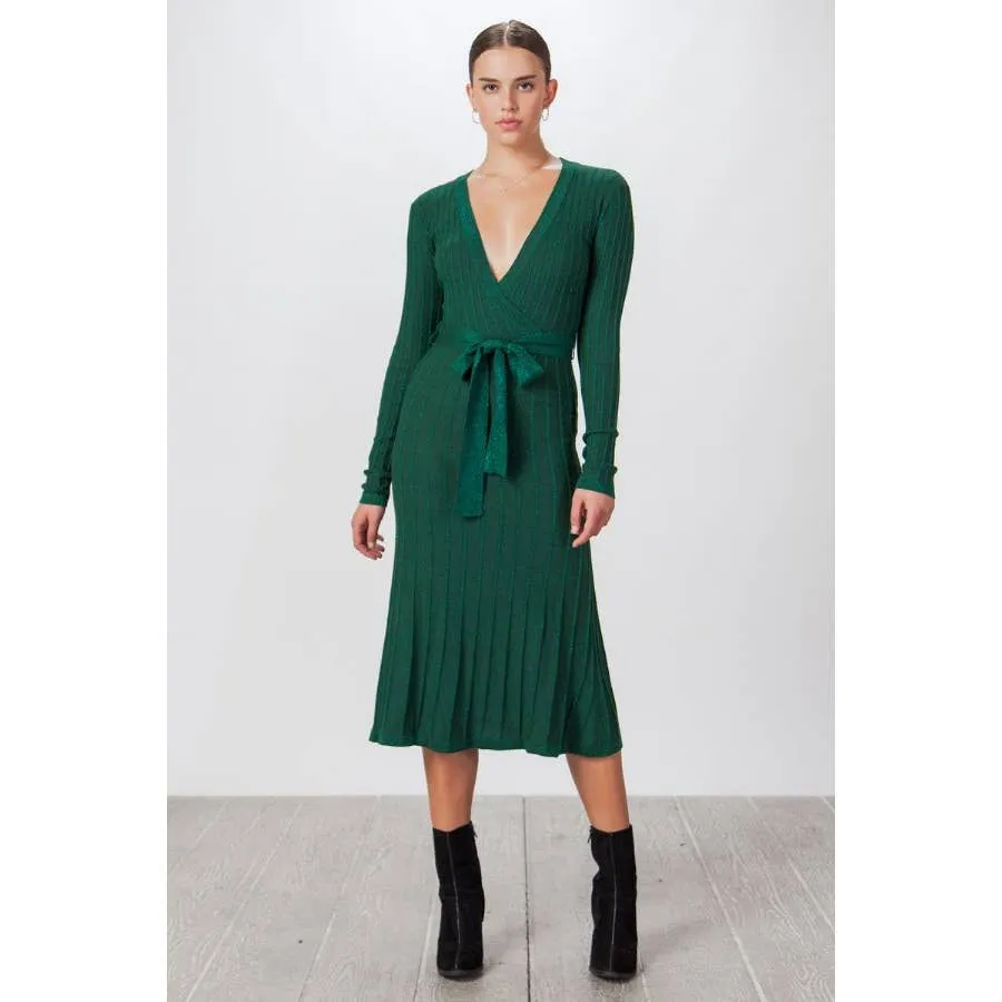 Lorraine Midi Ribbed Dress