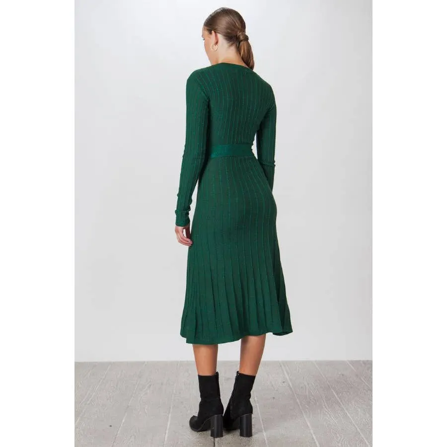 Lorraine Midi Ribbed Dress
