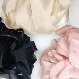 Metallic Silk Ribbons
