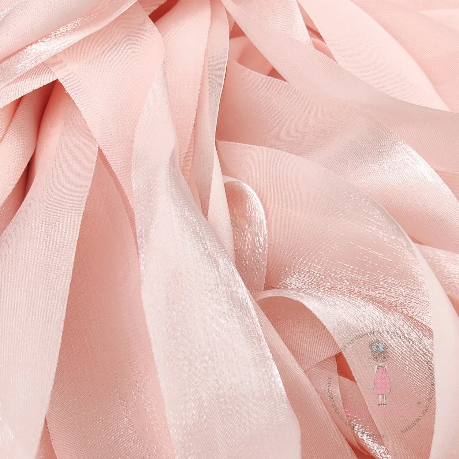 Metallic Silk Ribbons