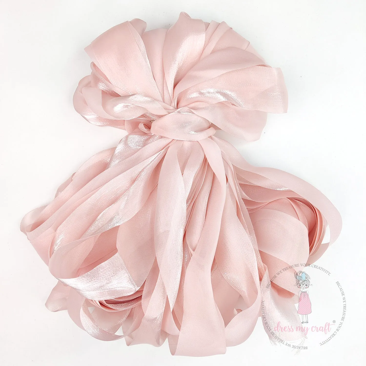 Metallic Silk Ribbons