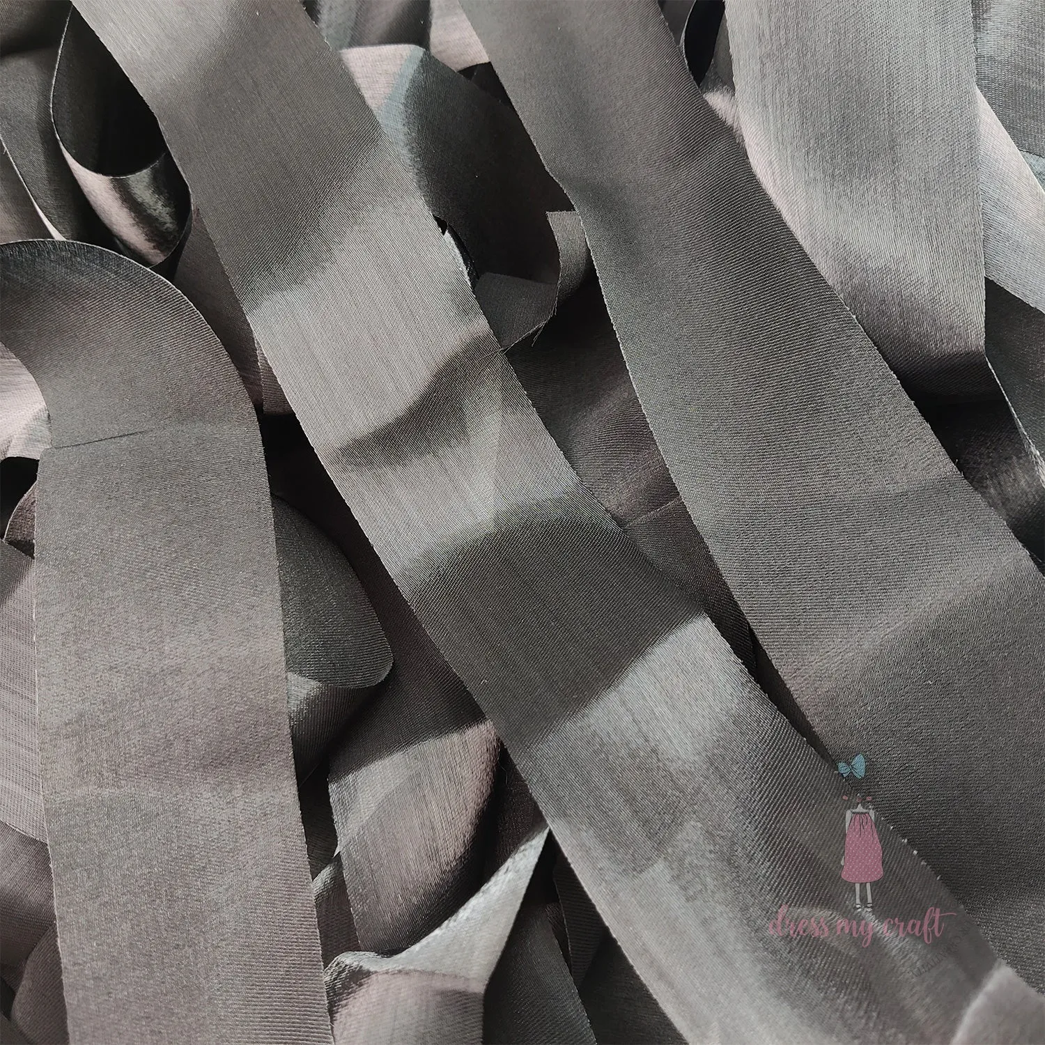 Metallic Silk Ribbons