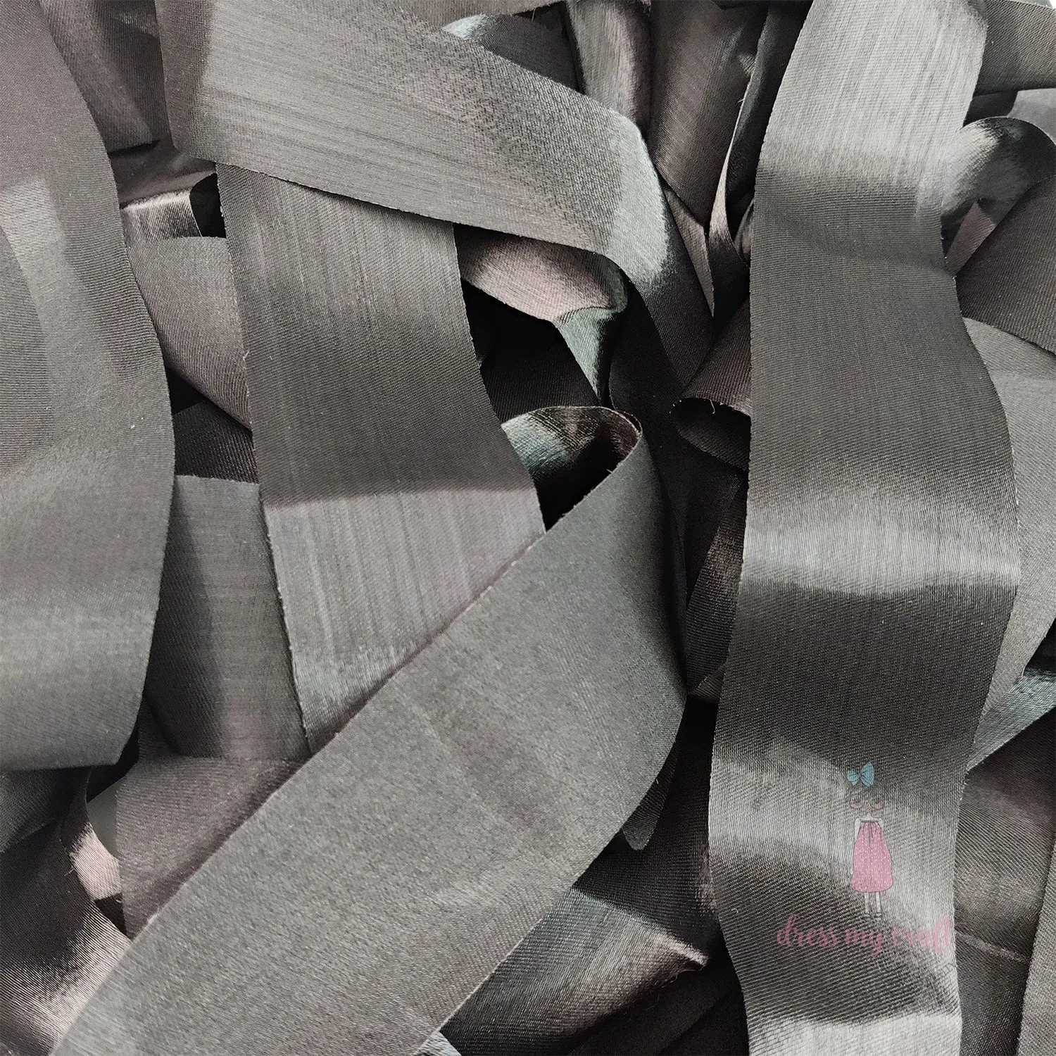 Metallic Silk Ribbons