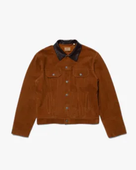 Nudie Jeans Danny Suede Jacket - Tobacco