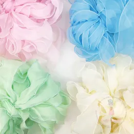 Organza  Wavy Ribbons