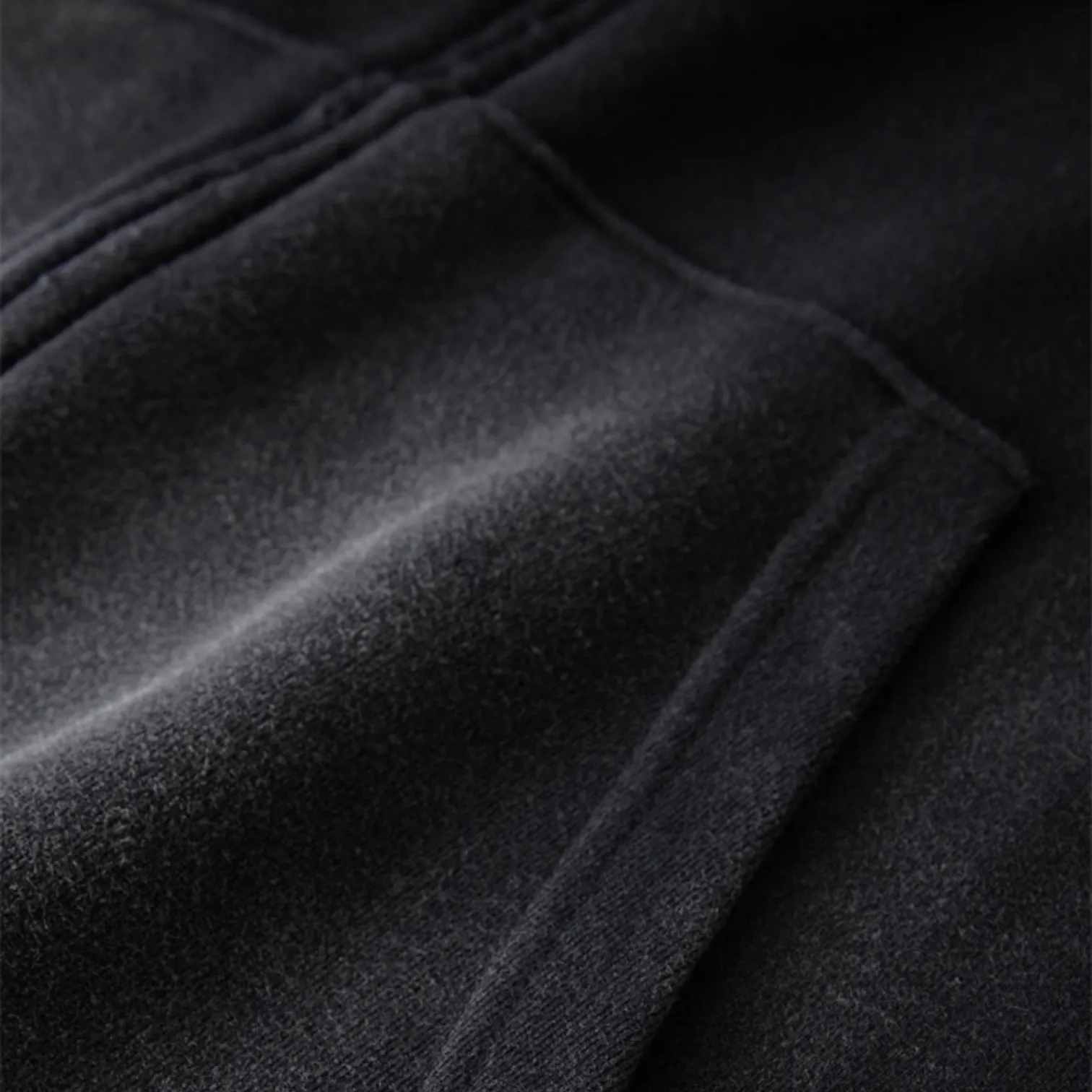 Oversized spray dyed zip front hoodie