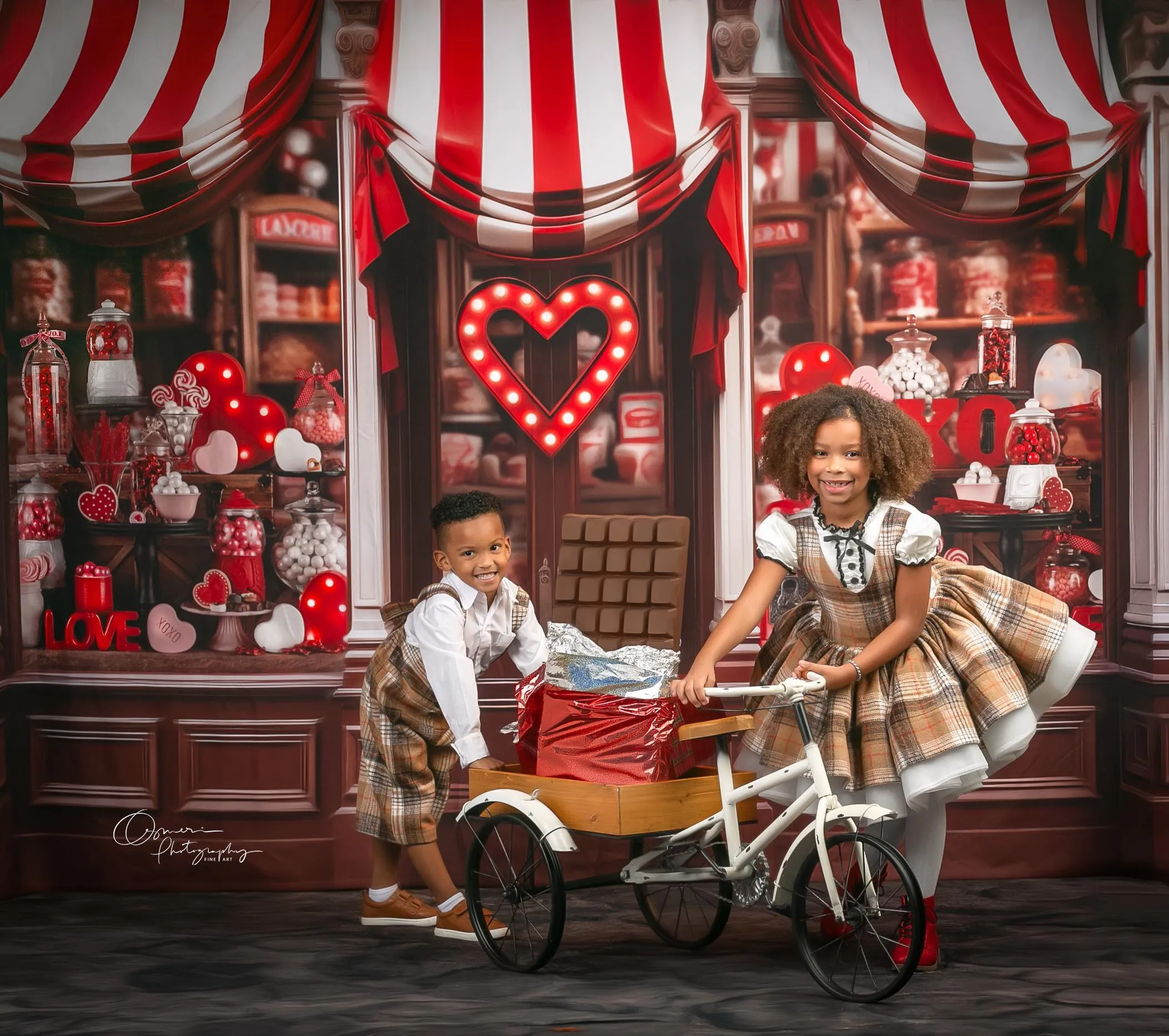 "London Fog" Dress & Boys Shorts Set | Dress (5-6 Years) & Boys Shorts (5-7 Years)