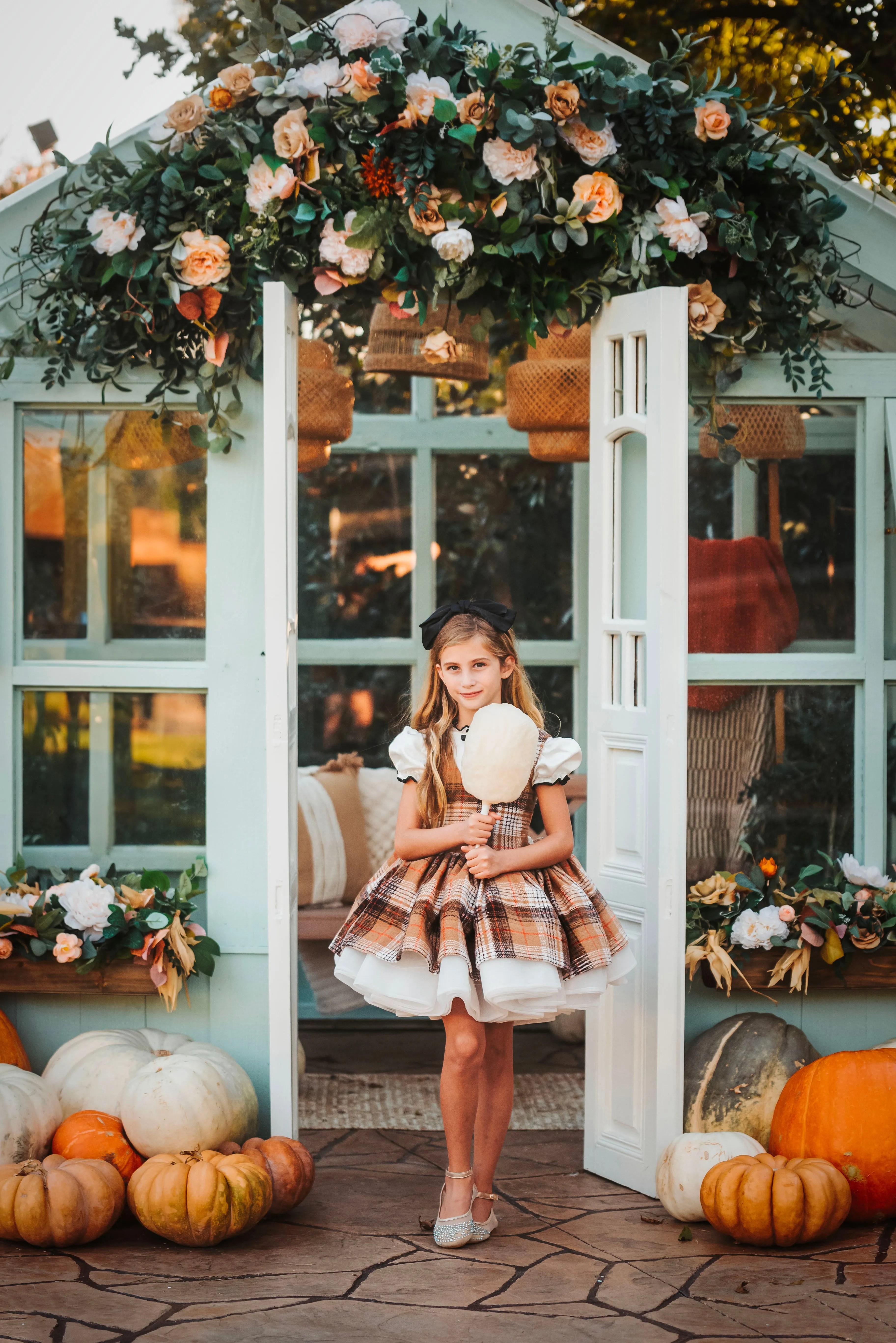 "London Fog" Dress & Boys Shorts Set | Dress (5-6 Years) & Boys Shorts (5-7 Years)