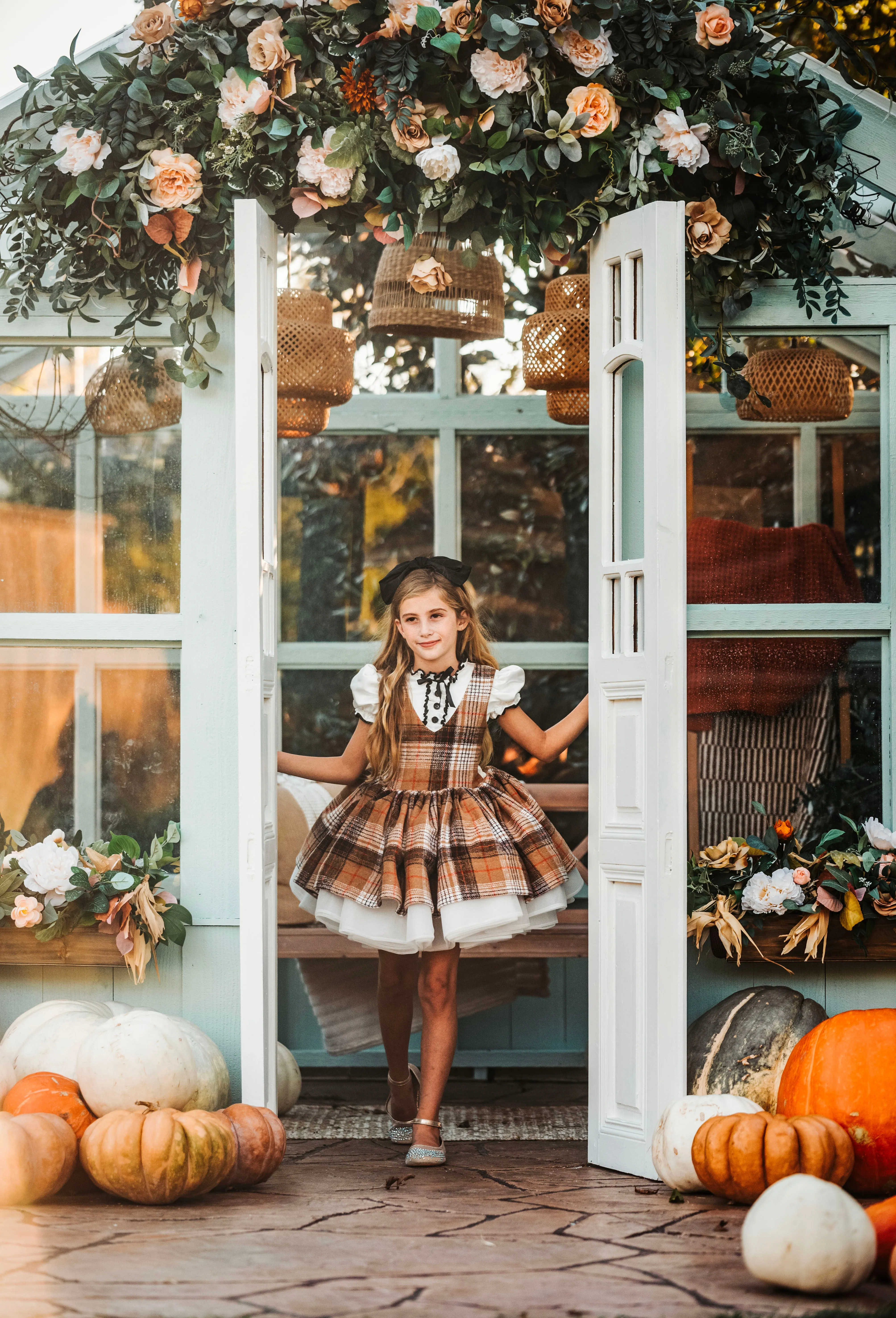 "London Fog" Dress & Boys Shorts Set | Dress (5-6 Years) & Boys Shorts (5-7 Years)