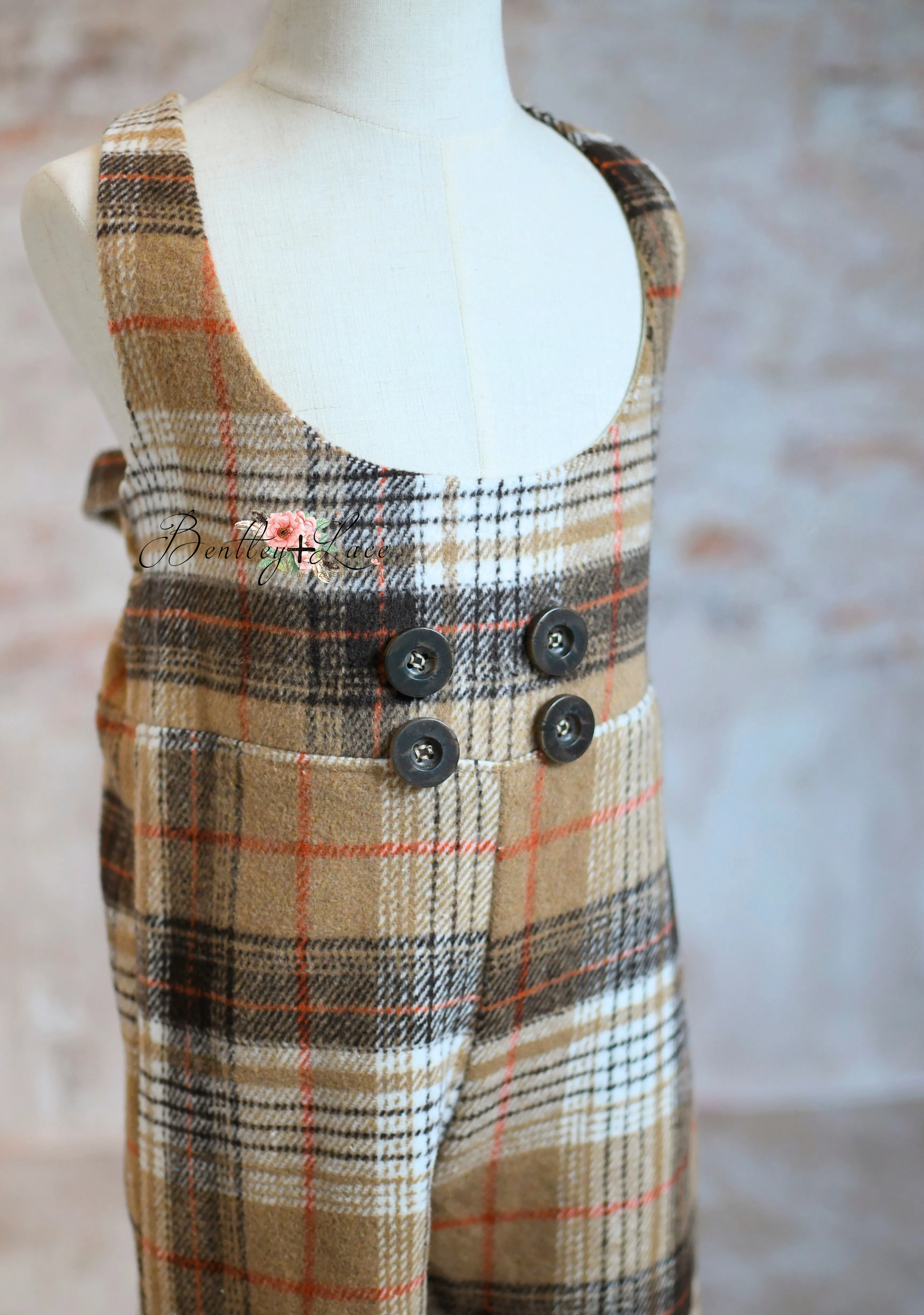 "London Fog" Dress & Boys Shorts Set | Dress (5-6 Years) & Boys Shorts (5-7 Years)