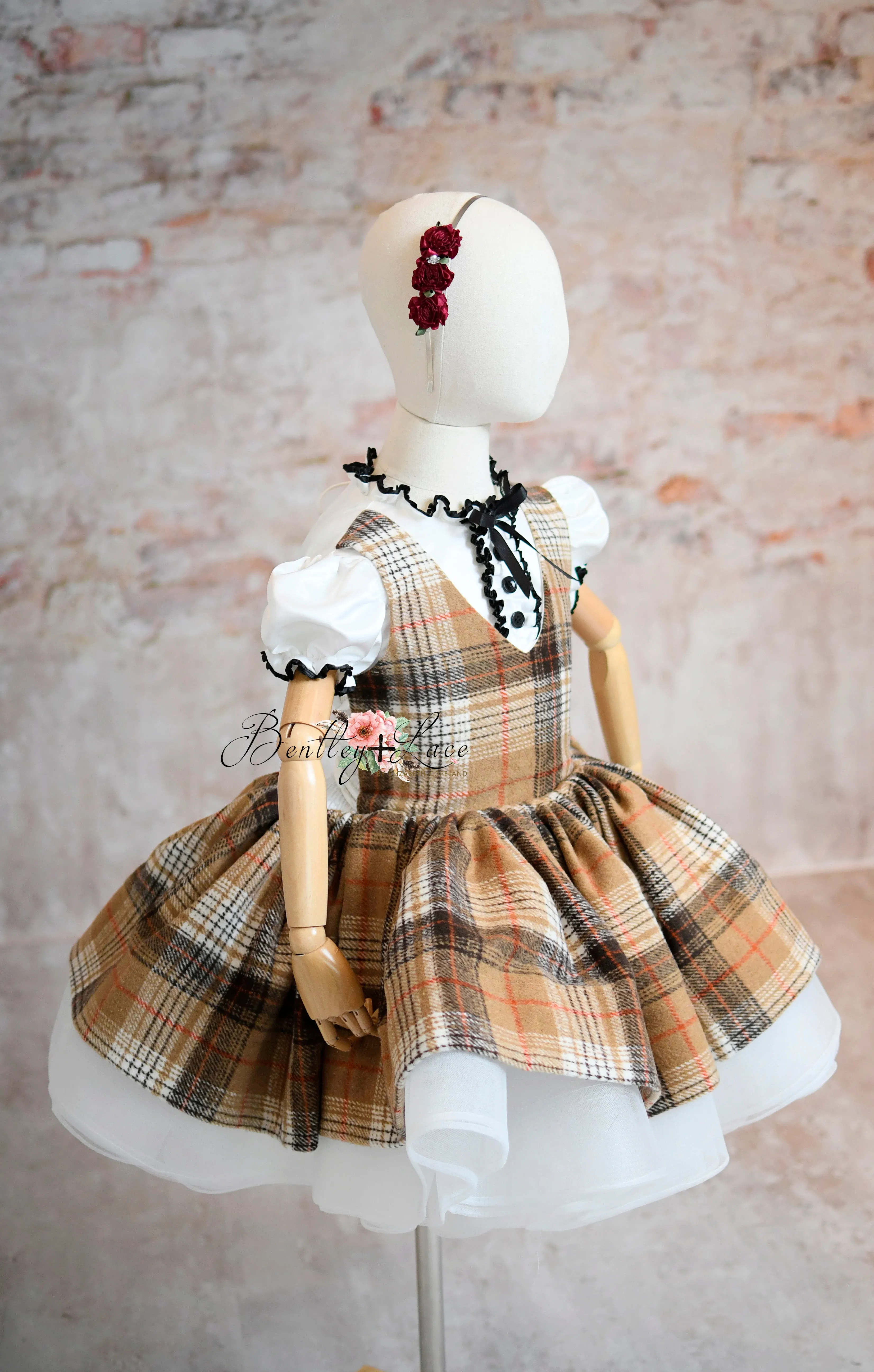 "London Fog" Dress & Boys Shorts Set | Dress (5-6 Years) & Boys Shorts (5-7 Years)