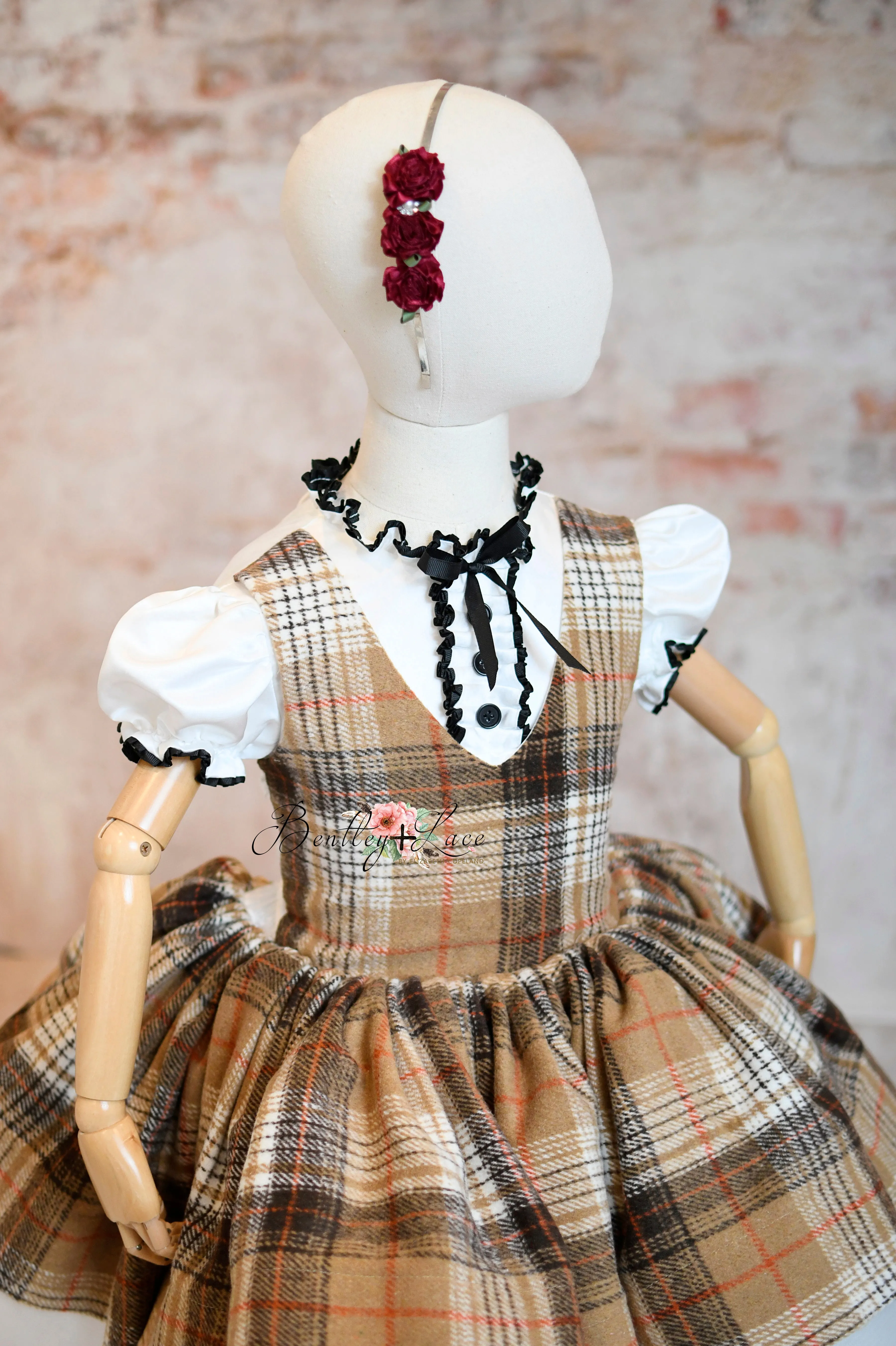 "London Fog" Dress & Boys Shorts Set | Dress (5-6 Years) & Boys Shorts (5-7 Years)