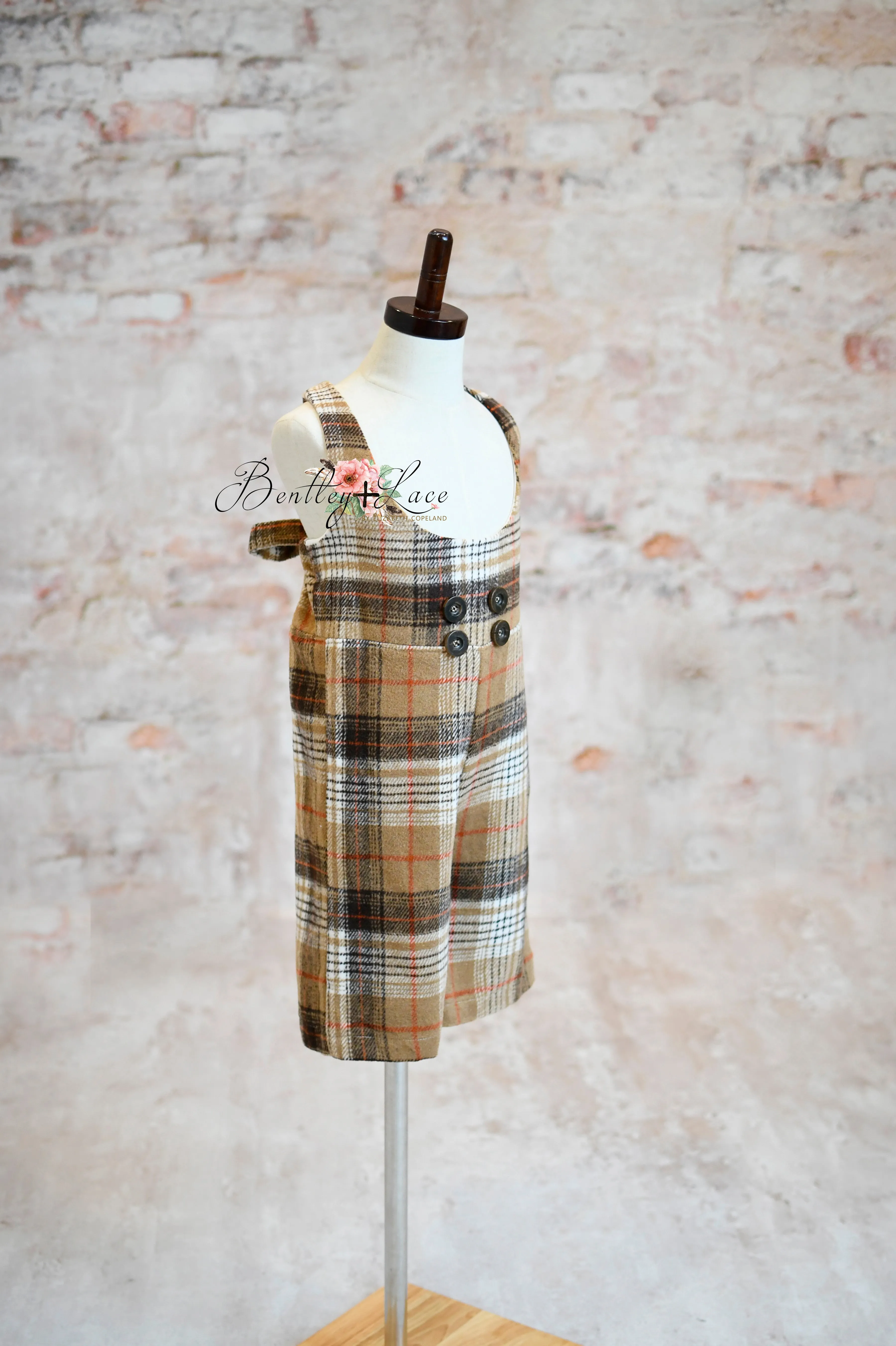 "London Fog" Dress & Boys Shorts Set | Dress (5-6 Years) & Boys Shorts (5-7 Years)
