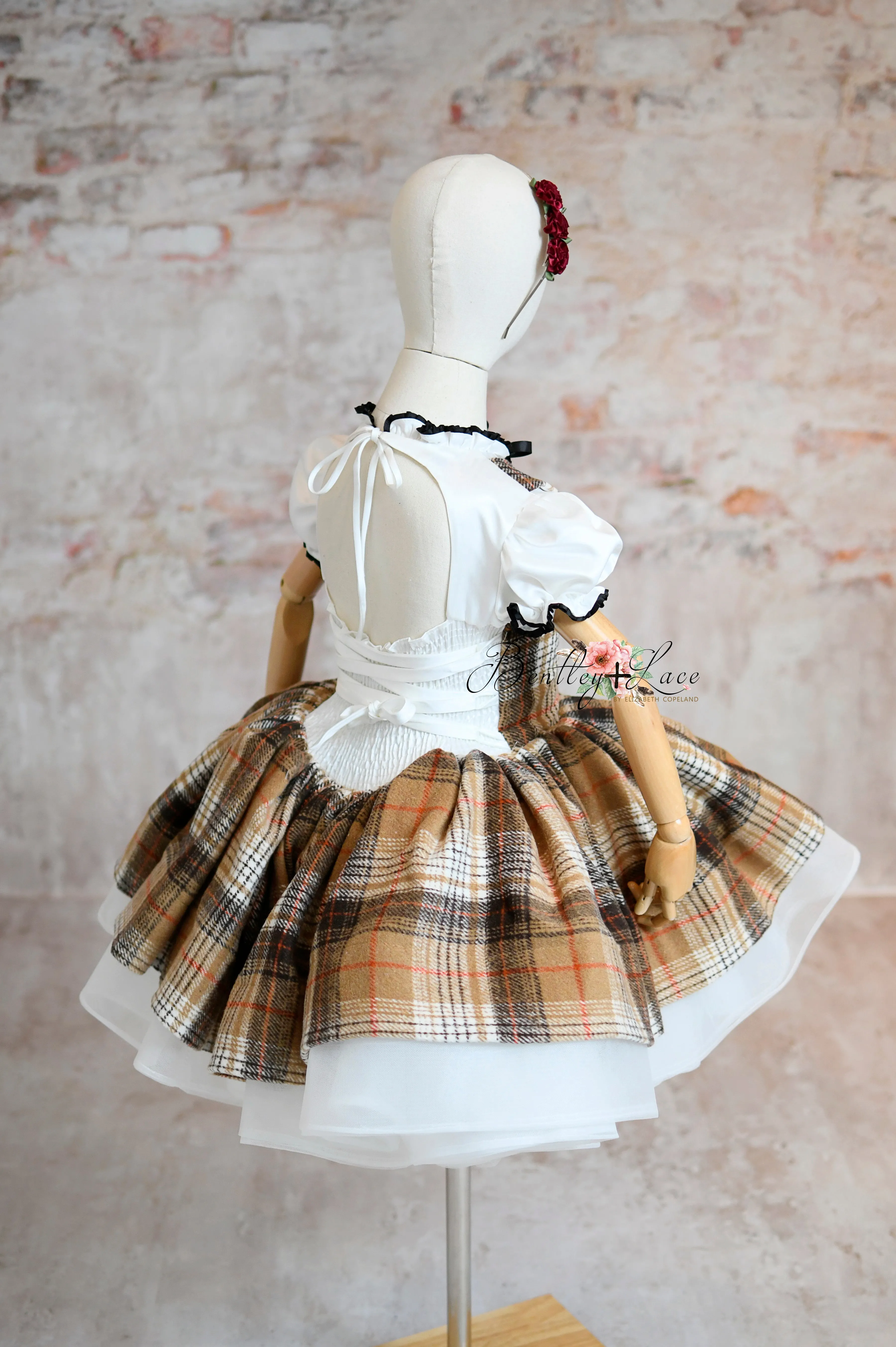 "London Fog" Dress & Boys Shorts Set | Dress (5-6 Years) & Boys Shorts (5-7 Years)