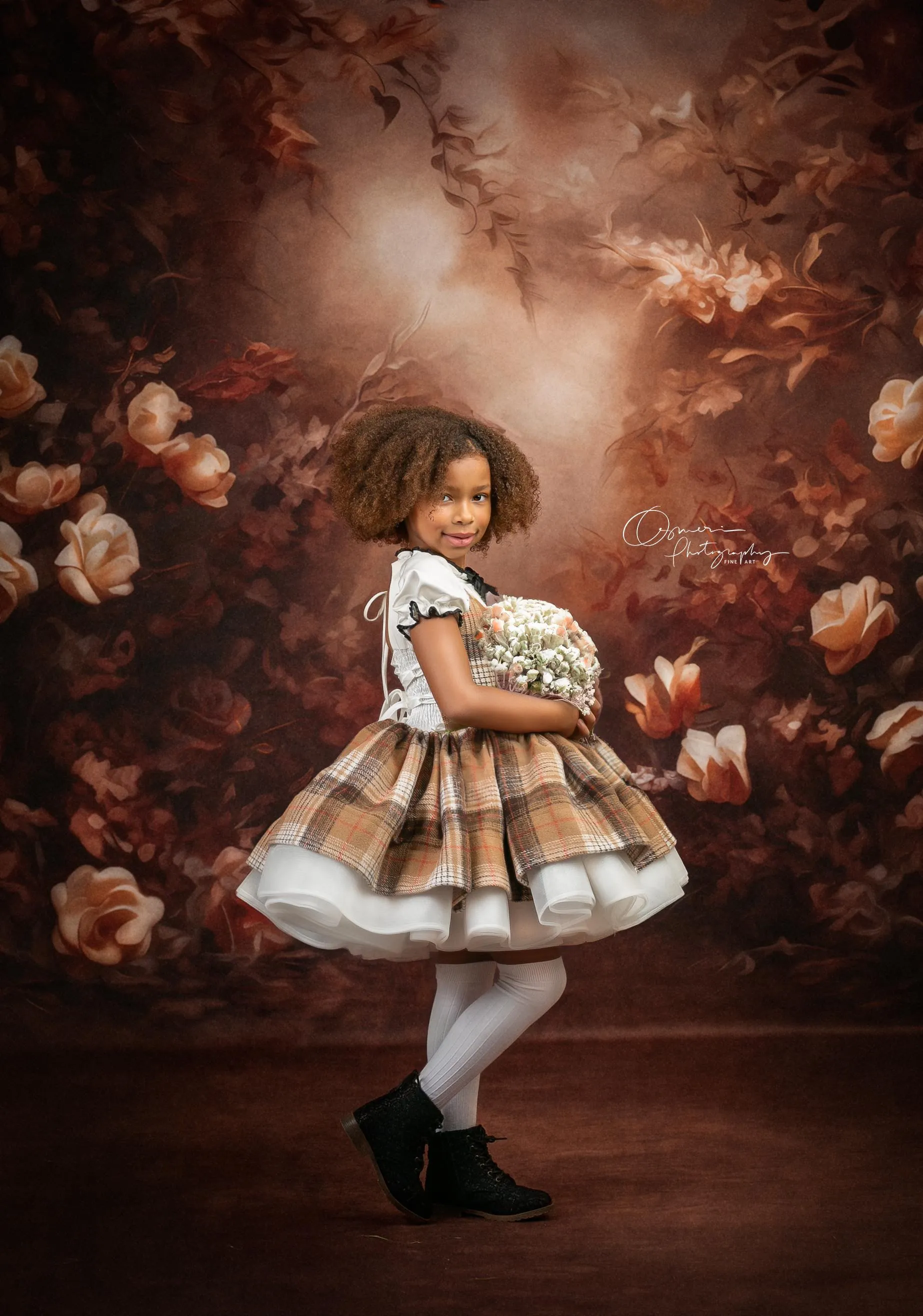 "London Fog" Dress & Boys Shorts Set | Dress (5-6 Years) & Boys Shorts (5-7 Years)