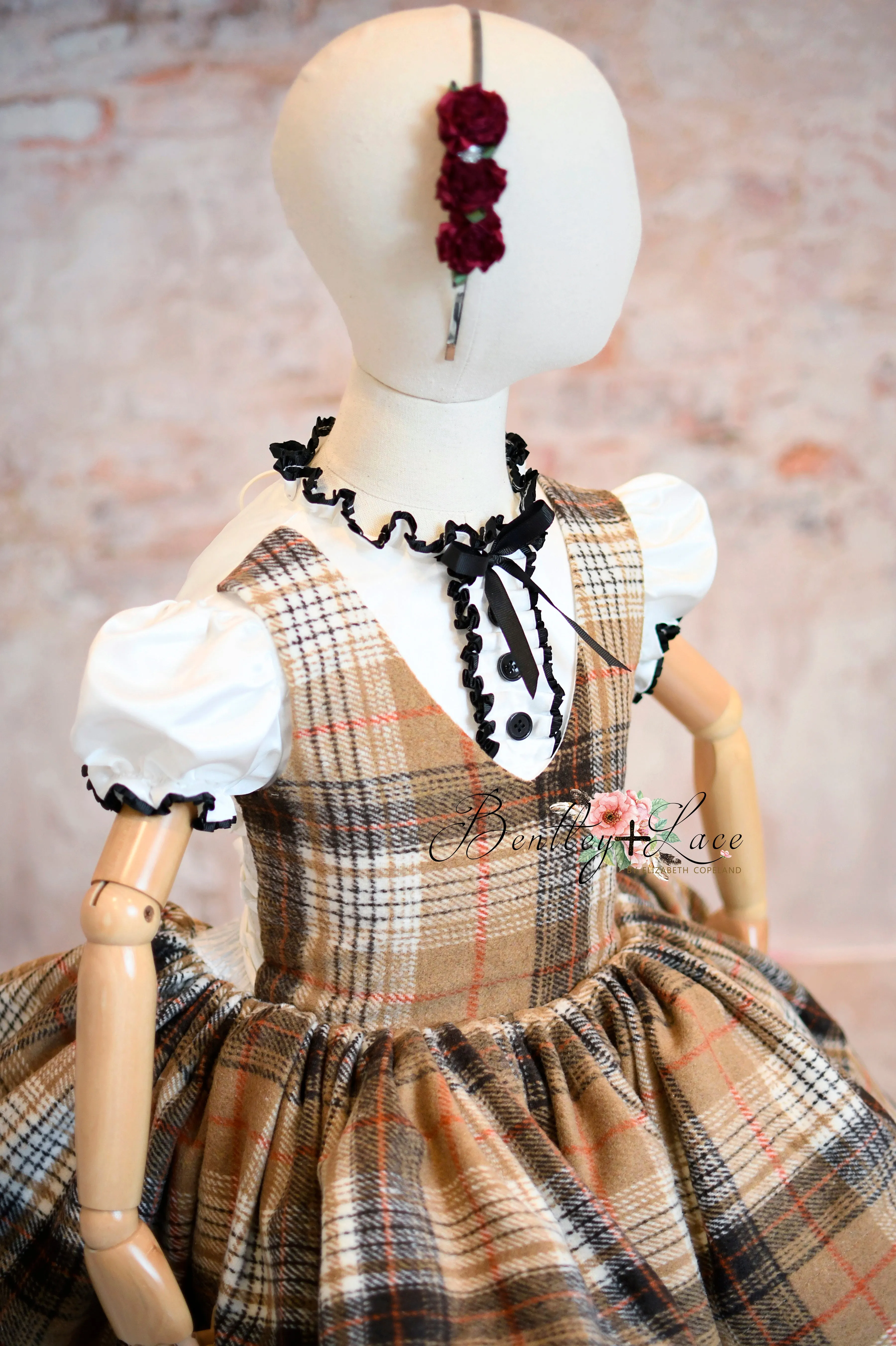 "London Fog" Dress & Boys Shorts Set | Dress (5-6 Years) & Boys Shorts (5-7 Years)