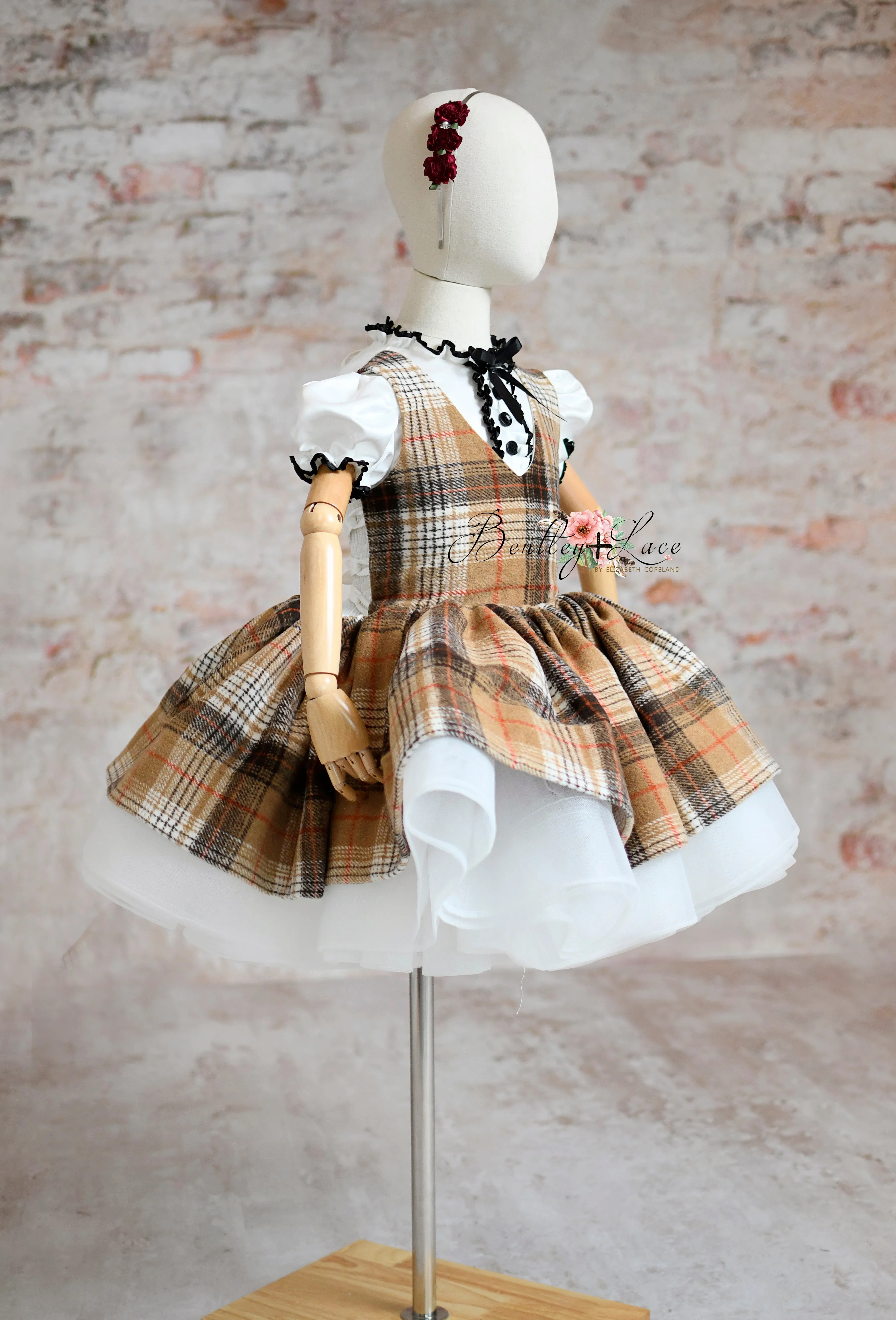 "London Fog" Dress & Boys Shorts Set | Dress (5-6 Years) & Boys Shorts (5-7 Years)