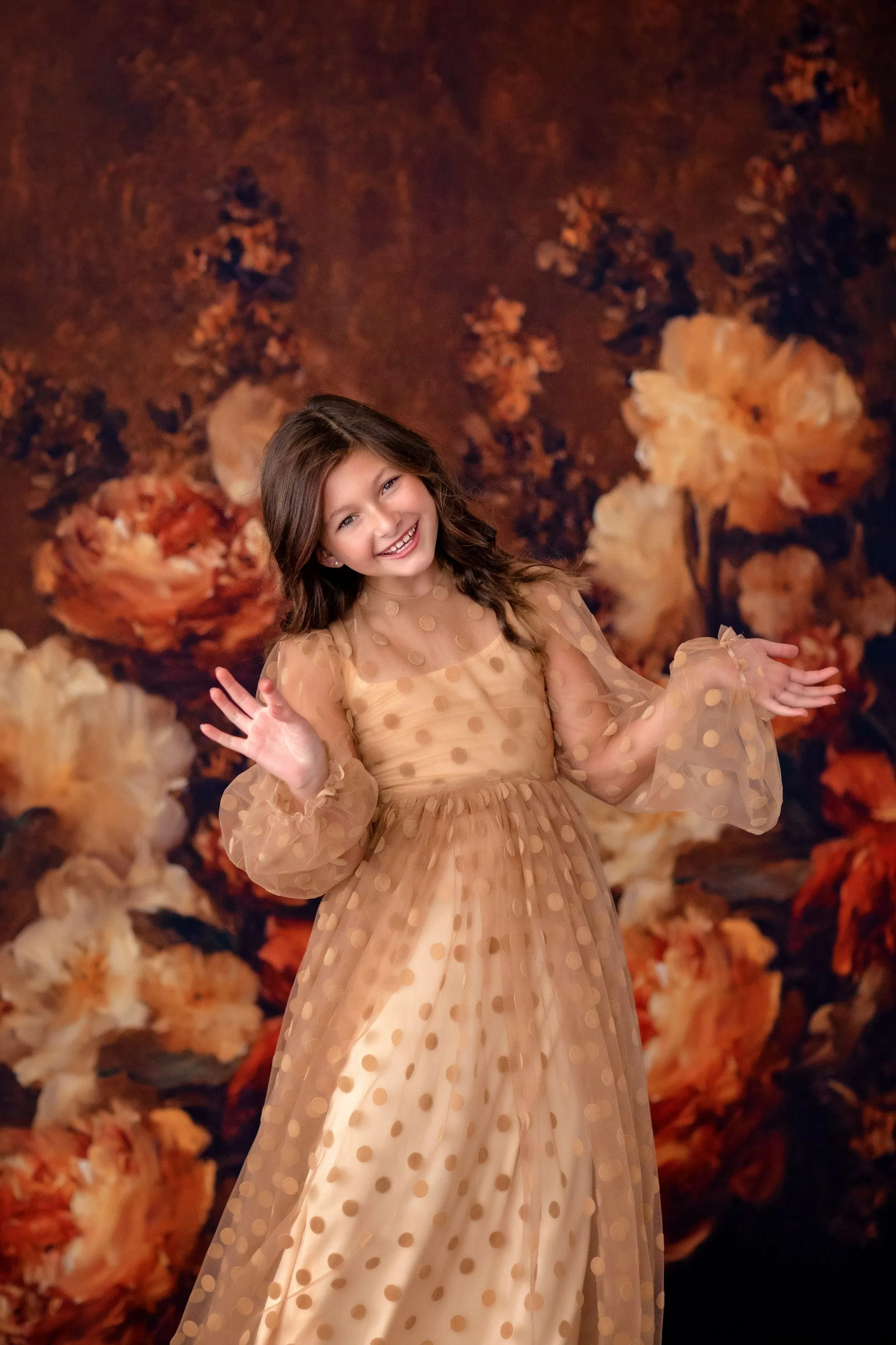 "Sara"-Beautiful boho inspired gown - (5 - 8 YEAR)