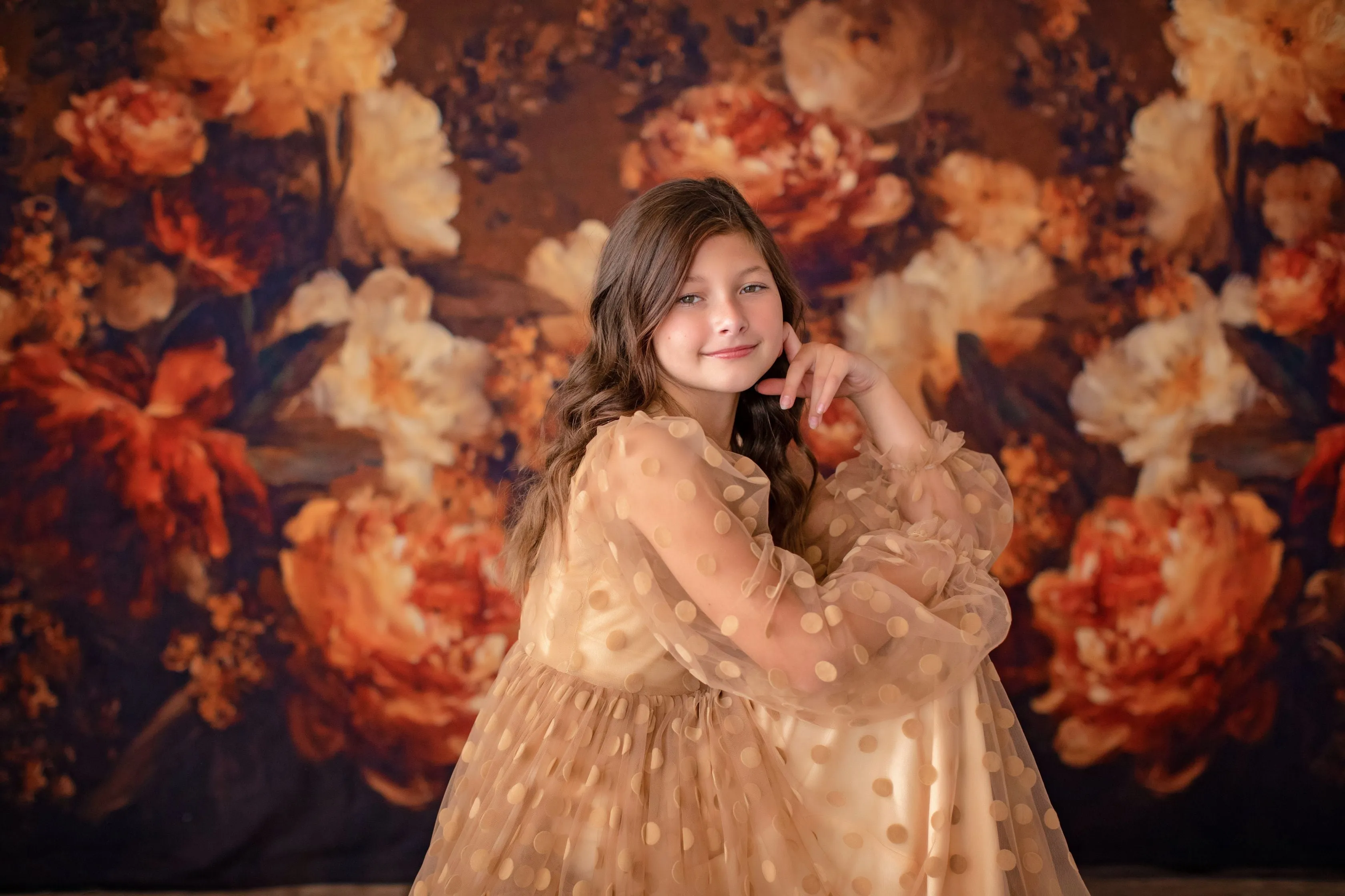 "Sara"-Beautiful boho inspired gown - (5 - 8 YEAR)